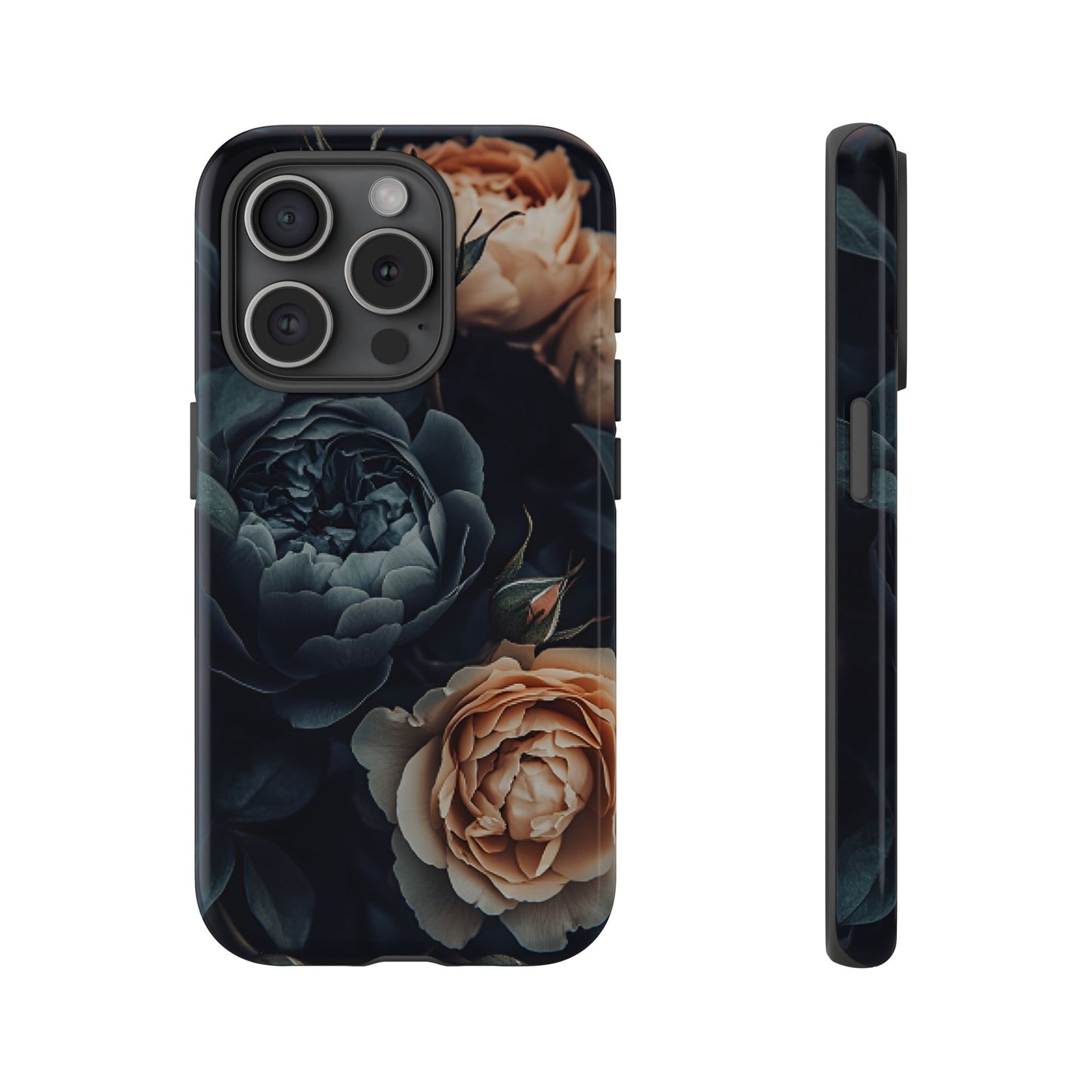 Floral Dark Academia Phone Case - Victorian Goth Phone Cases - iPhone 16 15 14 13 12 11, Samsung Galaxy & Google Pixel Phone Covers