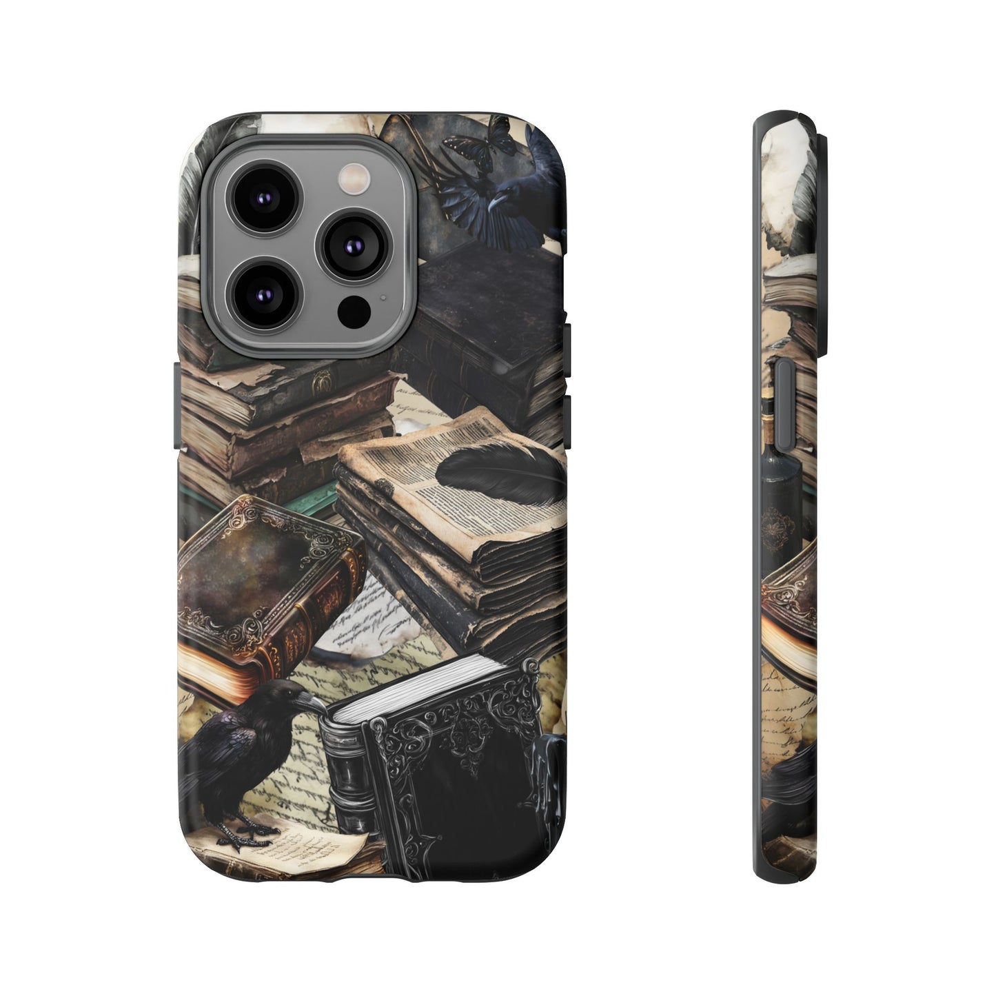 Dark Academia Collage Phone Case - iPhone 16 15 14 13 12 11, Samsung Galaxy & Google Pixel Phone Covers