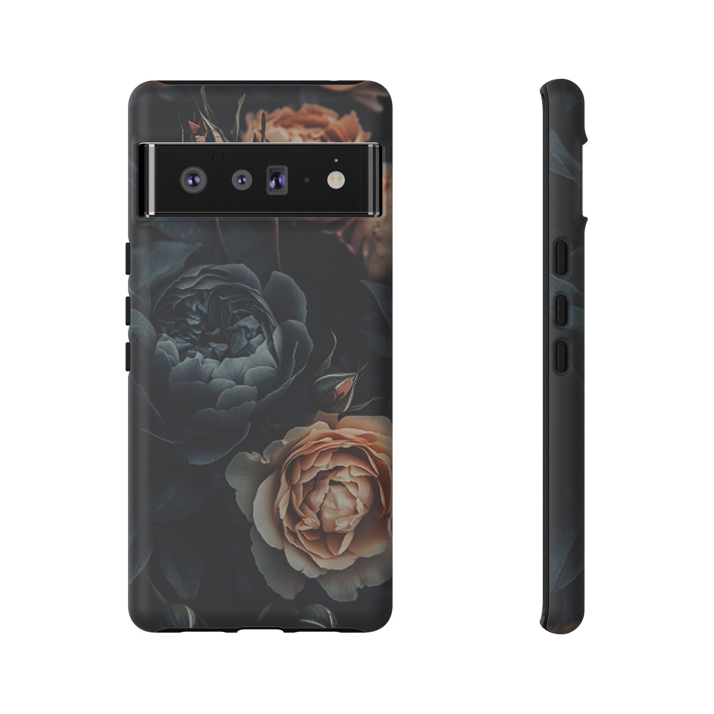 Floral Dark Academia Phone Case - Victorian Goth Phone Cases for iPhone 16 15 14 13 12 11, Samsung Galaxy & Google Pixel