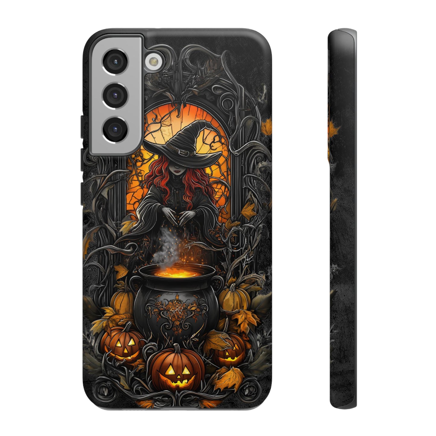 Halloween Witch Phone Case - Magic Witchy Phone Cases for iPhone 16 15 14 13 12 11, Samsung Galaxy & Google Pixel