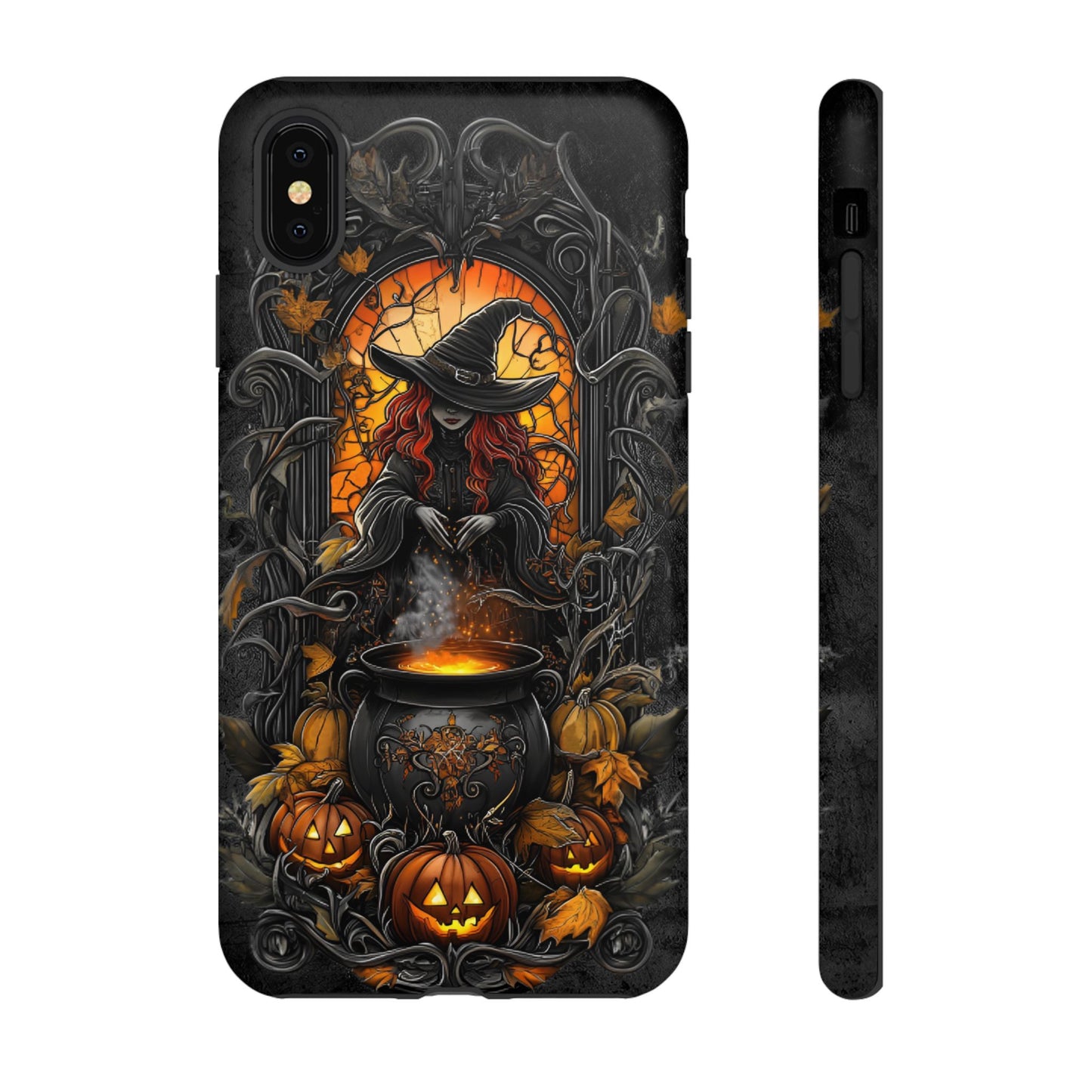 Halloween Witch Phone Case - Magic Witchy Phone Cases for iPhone 16 15 14 13 12 11, Samsung Galaxy & Google Pixel