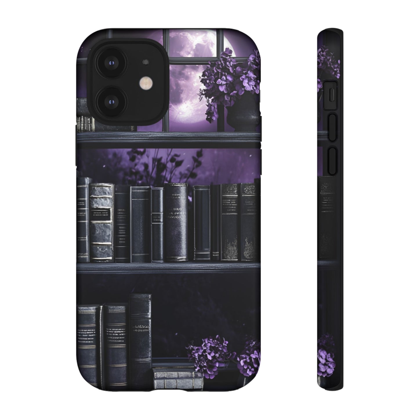 Dark Academia Bookshelf Phone Case - Literature and Book Lover Phone Cases for iPhone 16 15 14 13 12 11, Samsung Galaxy & Google Pixel