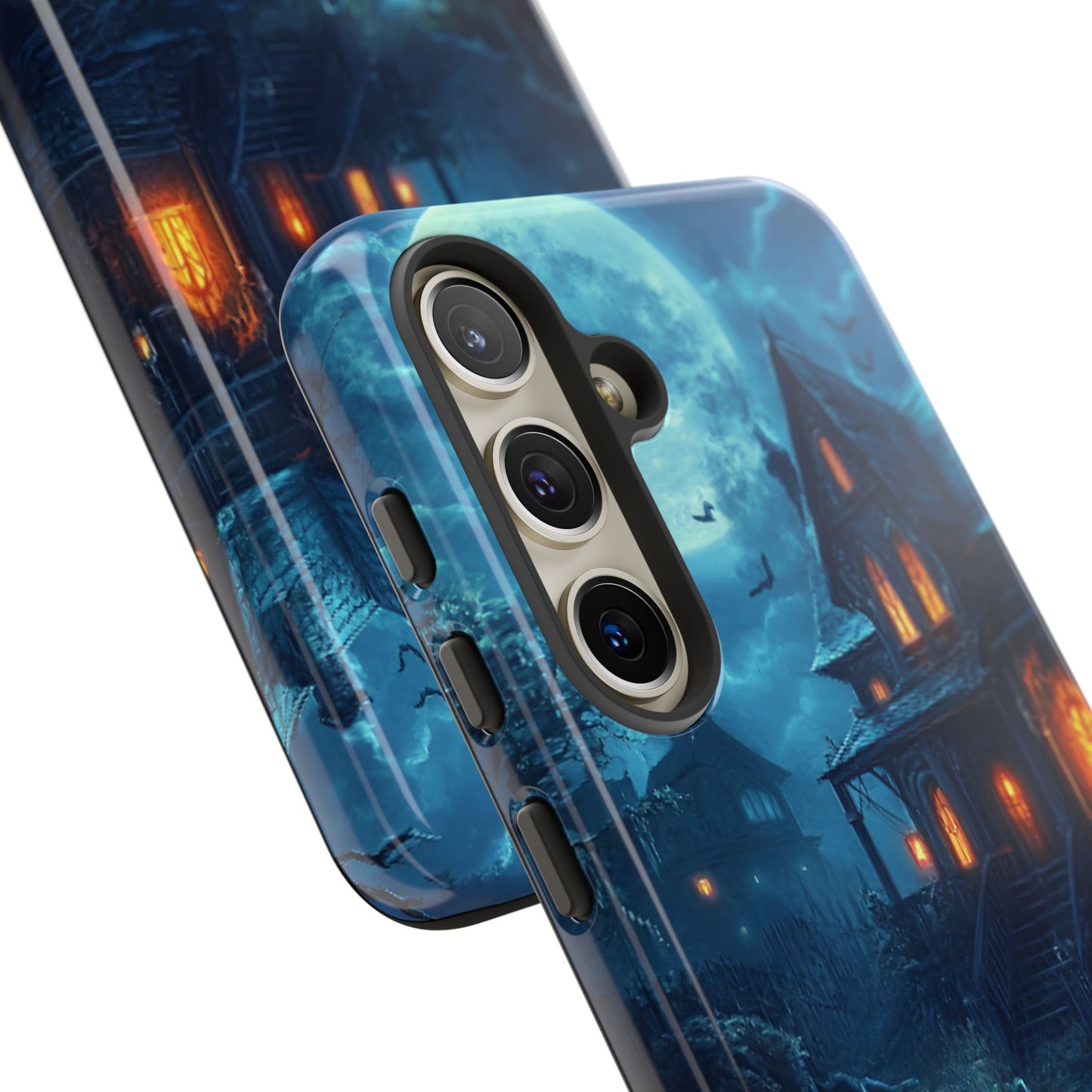 Halloween Haunted  House Phone Case - Spooky & Scary Phone Cases - iPhone 16 15 14 13 12 11, Samsung Galaxy & Google Pixel Phone Covers