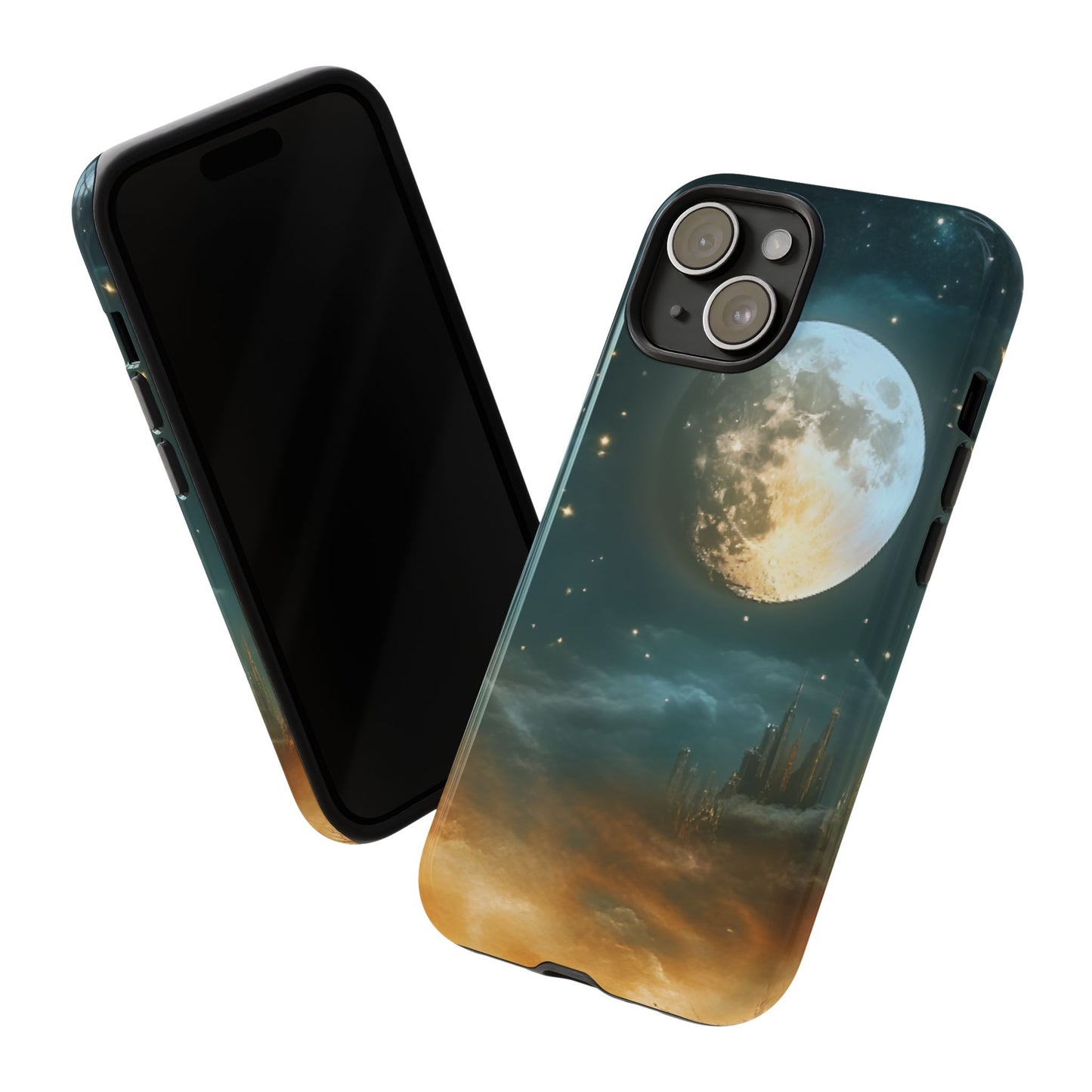 Space Phone Case - Planet and Stars in Fantasy World for iPhone 16 15 14 13 12 11, Samsung Galaxy & Google Pixel