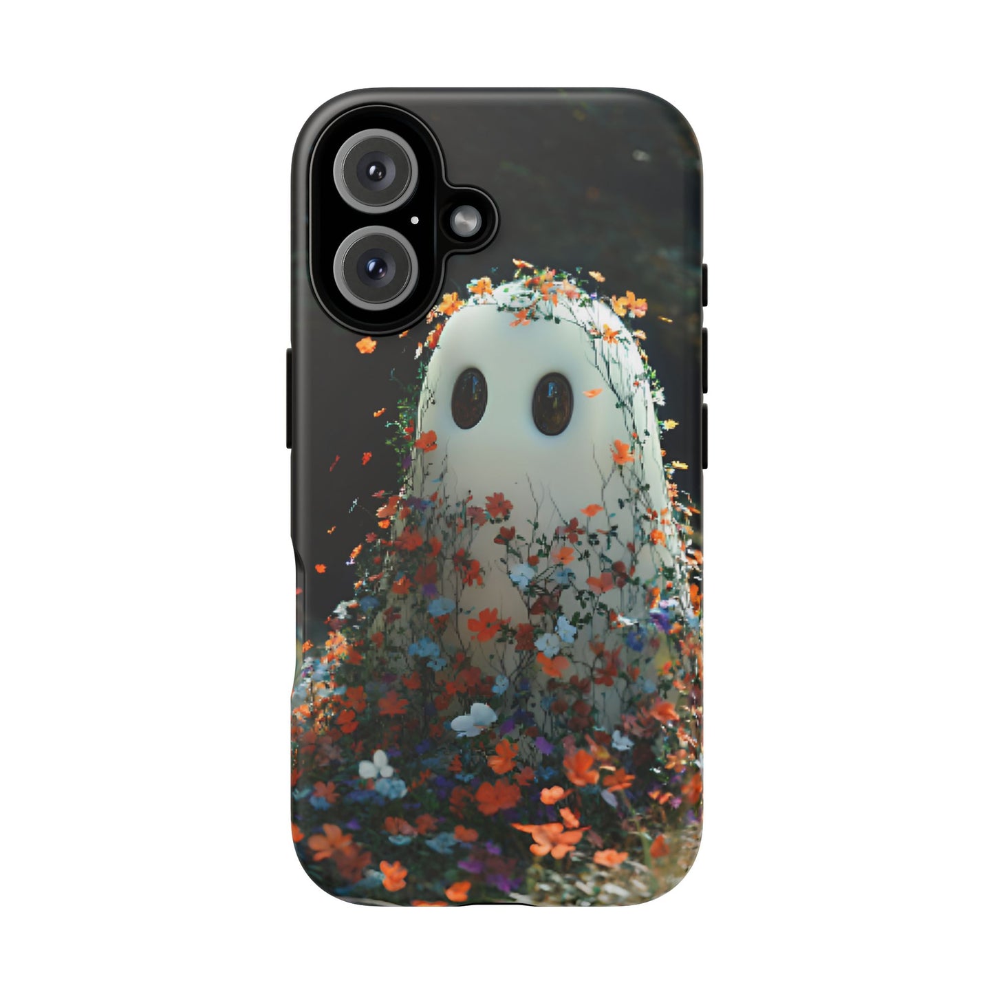 Floral Ghost Phone Case - iPhone 16 15 14 13 12 11, Samsung Galaxy & Google Pixel Phone Covers