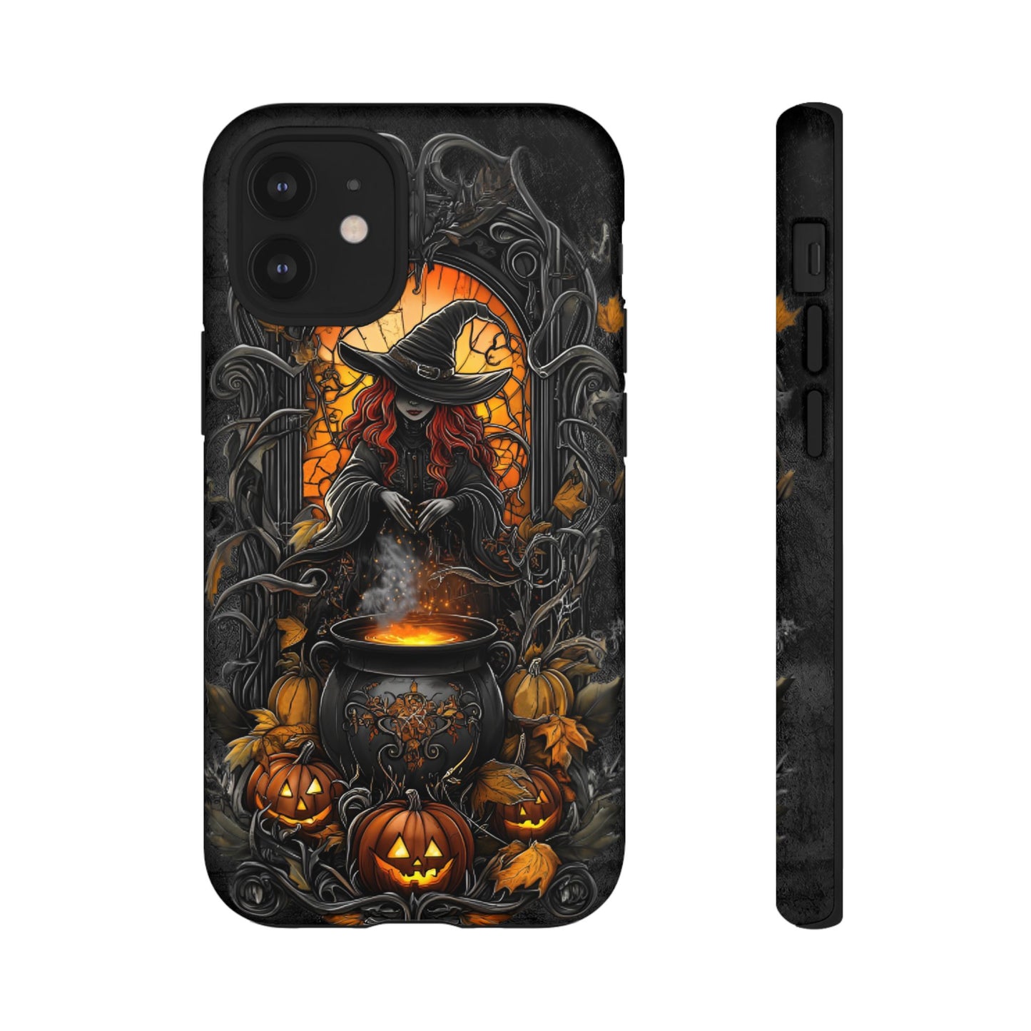 Halloween Witch Phone Case - Magic Witchy Phone Cases for iPhone 16 15 14 13 12 11, Samsung Galaxy & Google Pixel