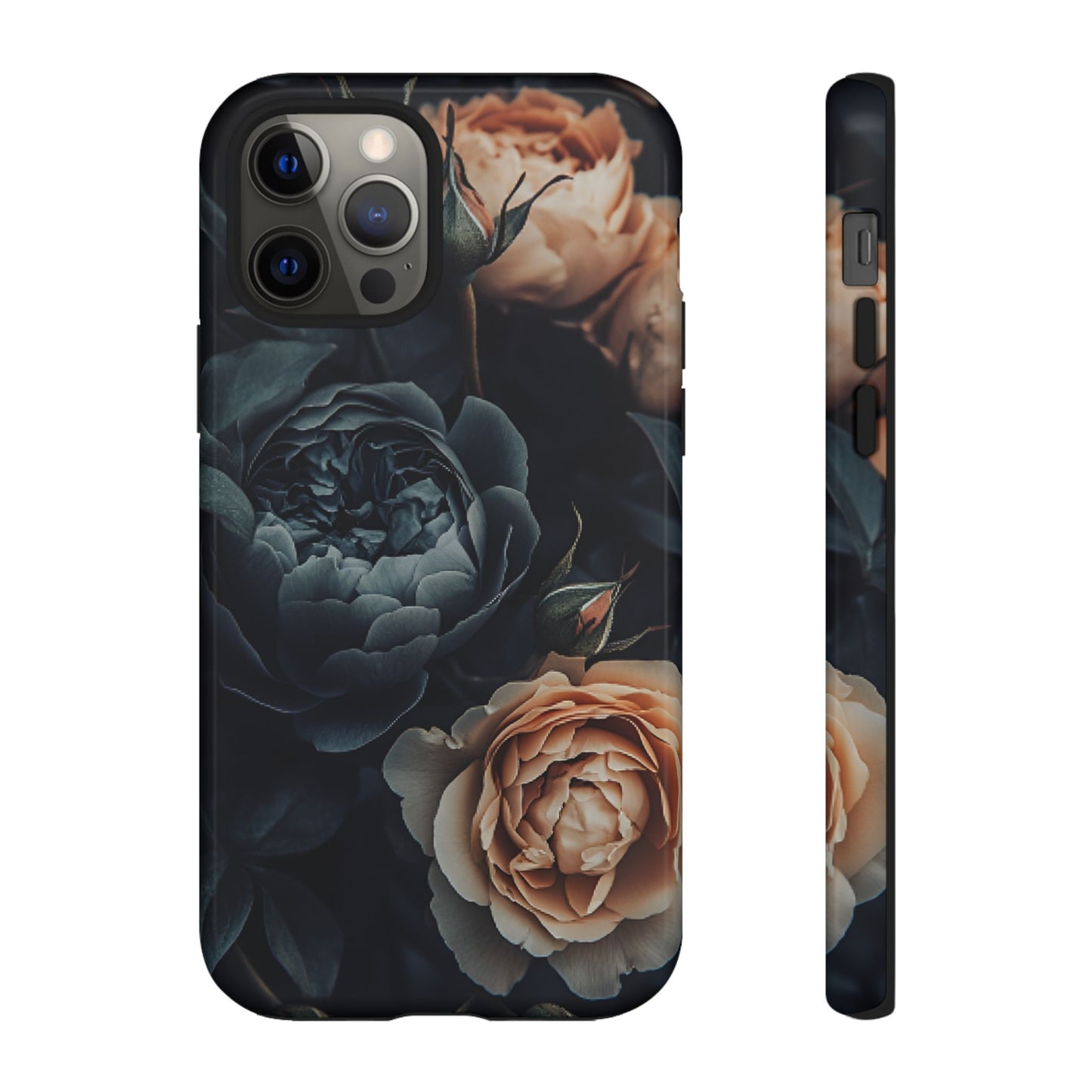 Floral Dark Academia Phone Case - Victorian Goth Phone Cases for iPhone 16 15 14 13 12 11, Samsung Galaxy & Google Pixel