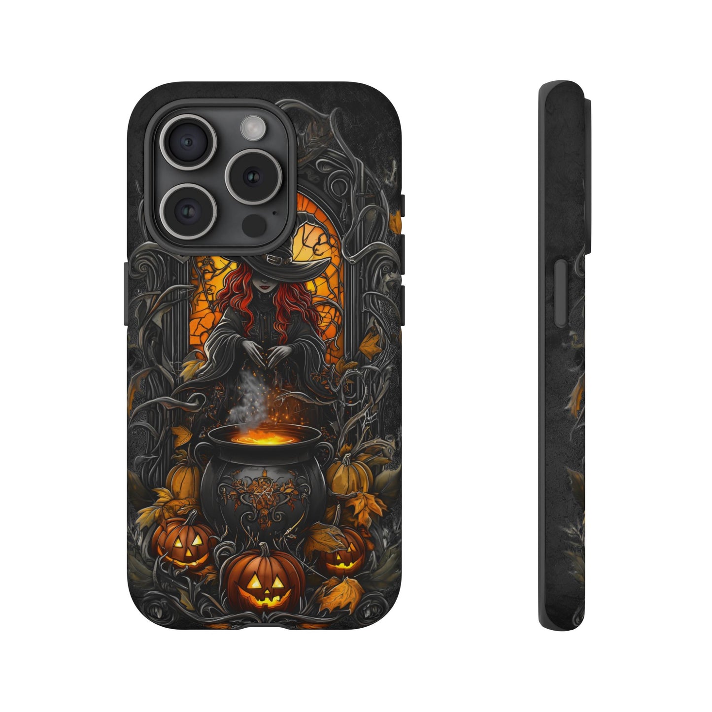 Halloween Witch Phone Case - Magic Witchy Phone Cases for iPhone 16 15 14 13 12 11, Samsung Galaxy & Google Pixel