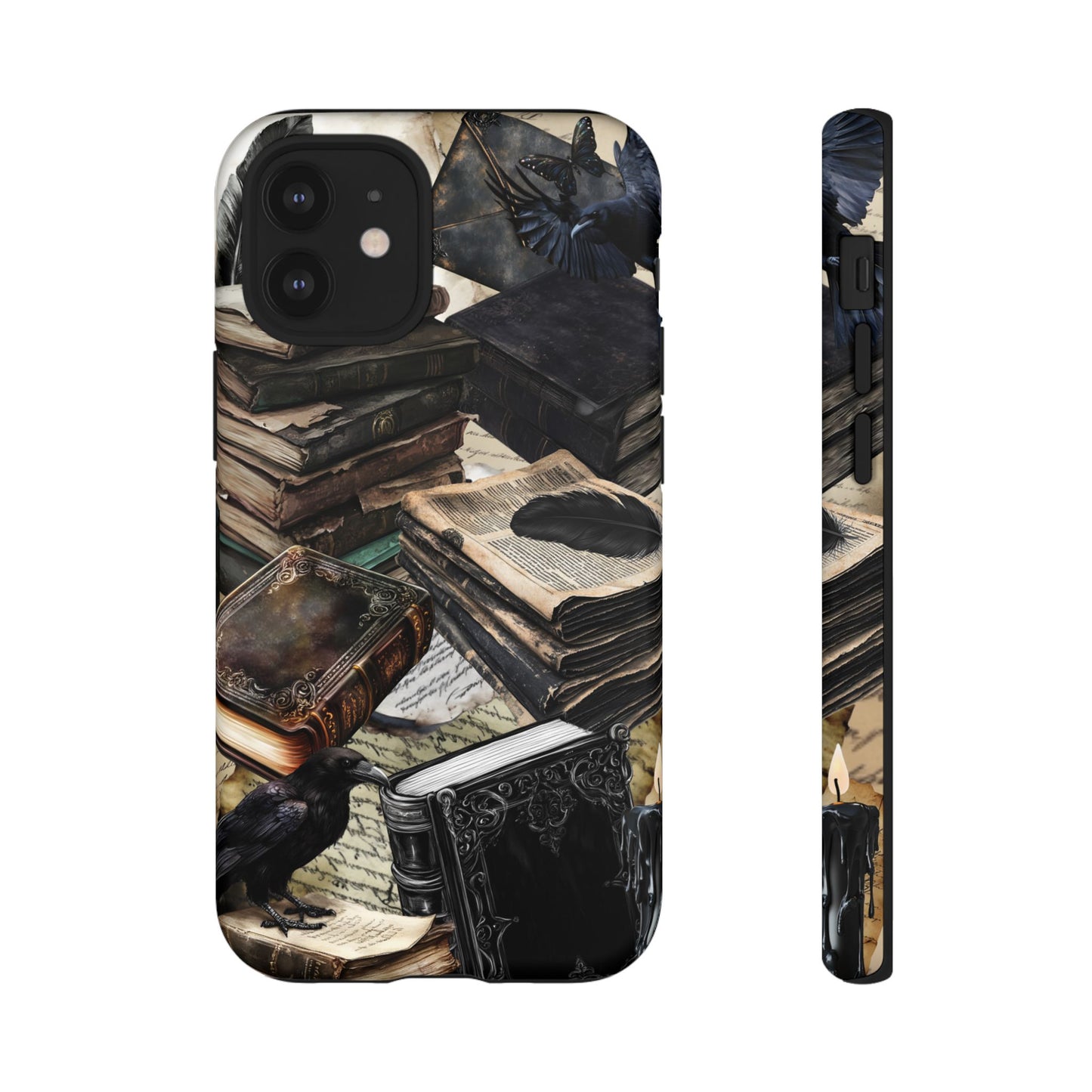 Dark Academia Collage Phone Case for iPhone 16 15 14 13 12 11, Samsung Galaxy & Google Pixel