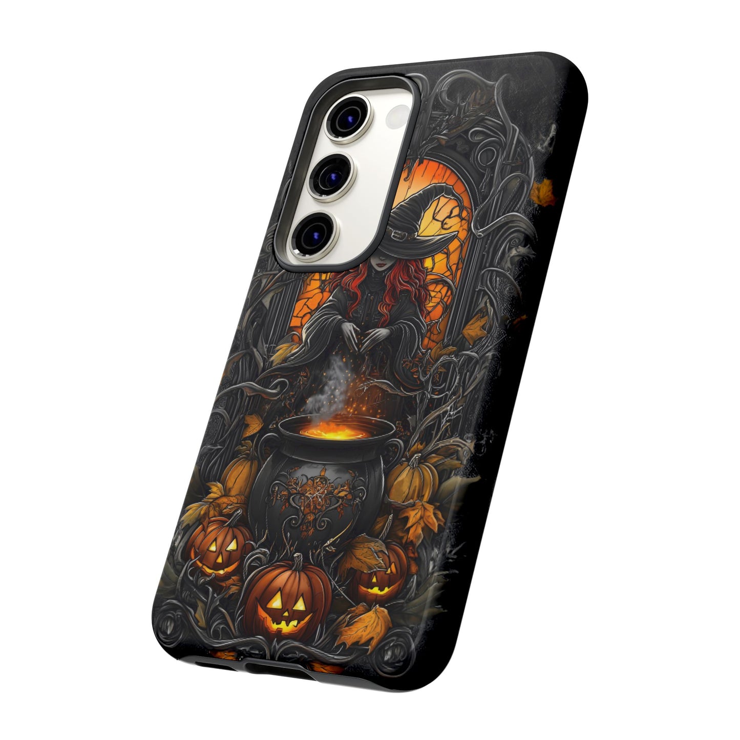 Halloween Witch Phone Case - Magic Witchy Phone Cases for iPhone 16 15 14 13 12 11, Samsung Galaxy & Google Pixel