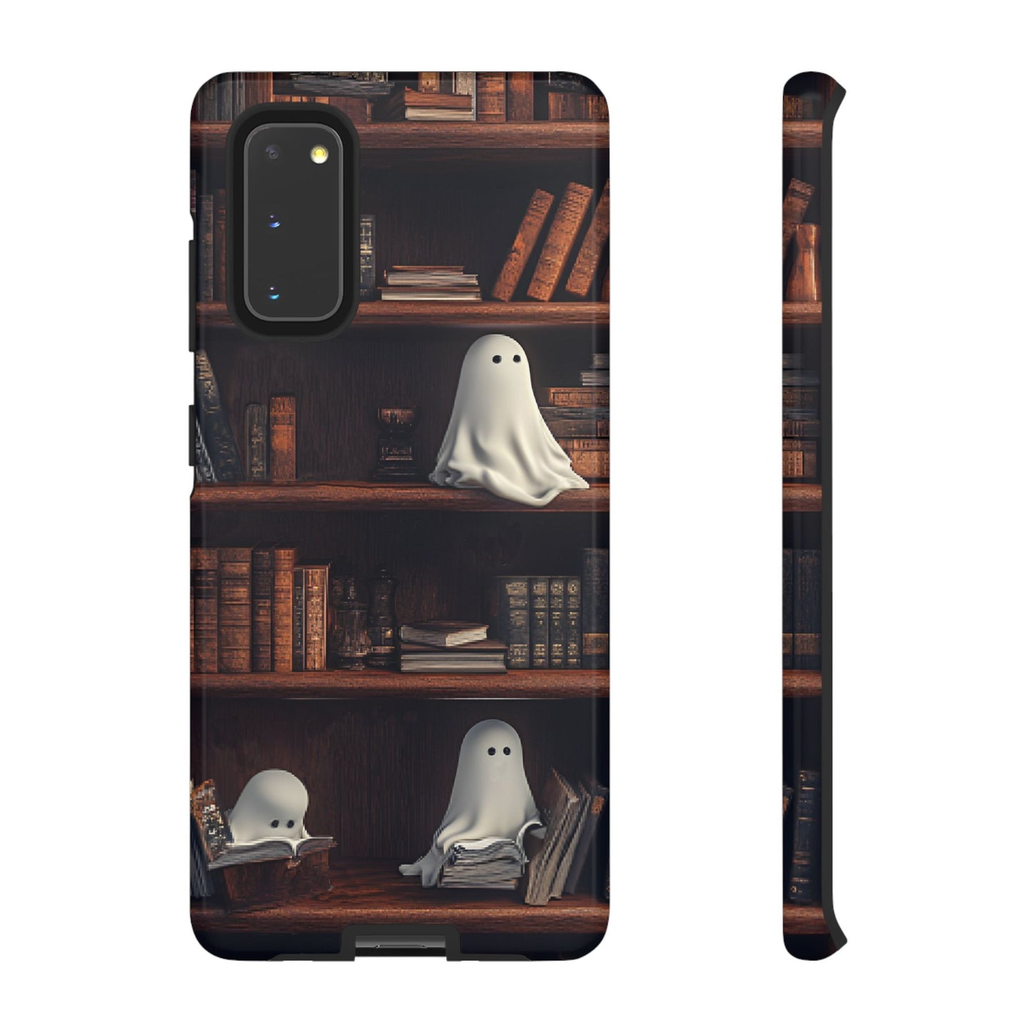 Bookish Ghost Phone Case for iPhone 16 15 14 13 12 11, Samsung Galaxy & Google Pixel