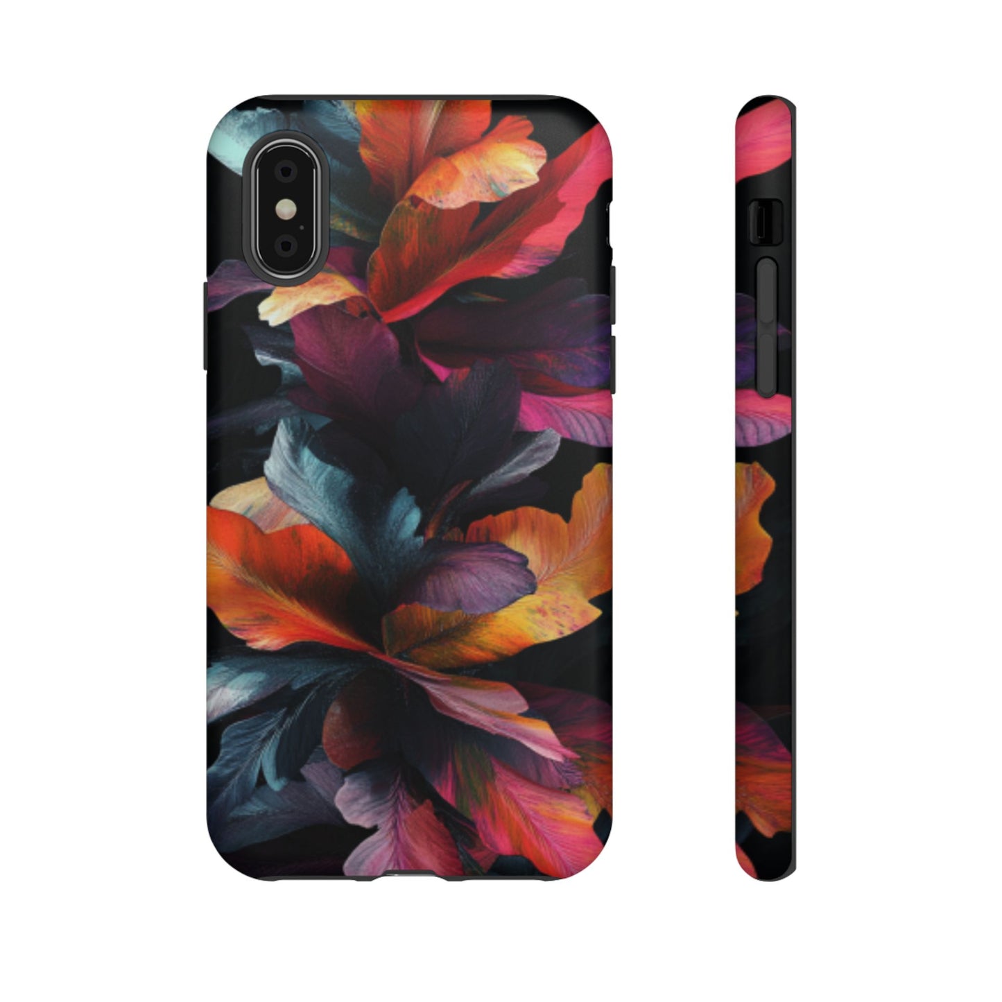 Colorful Fall Phone Case - iPhone 16 15 14 13 12 11, Samsung Galaxy & Google Pixel Phone Covers - Boo and Bewear