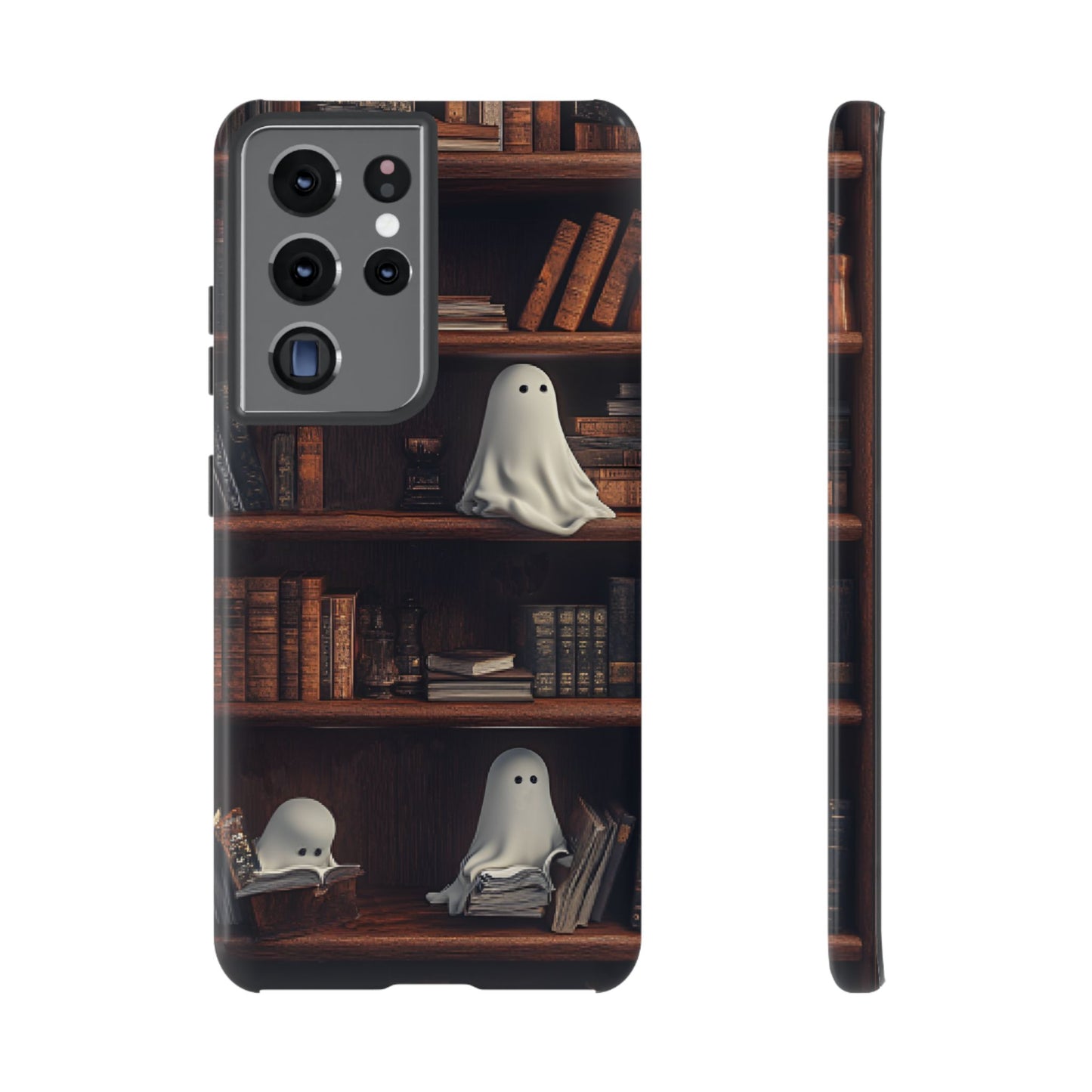 Bookish Ghost Phone Case - iPhone 16 15 14 13 12 11, Samsung Galaxy & Google Pixel Phone Covers