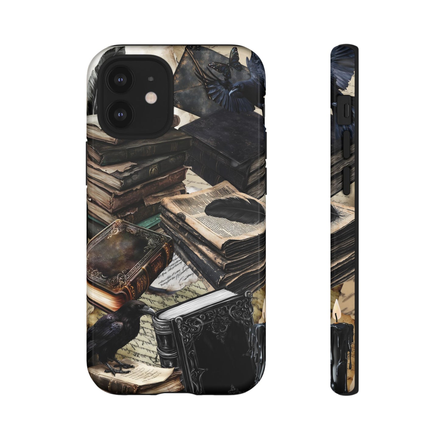 Dark Academia Collage Phone Case for iPhone 16 15 14 13 12 11, Samsung Galaxy & Google Pixel