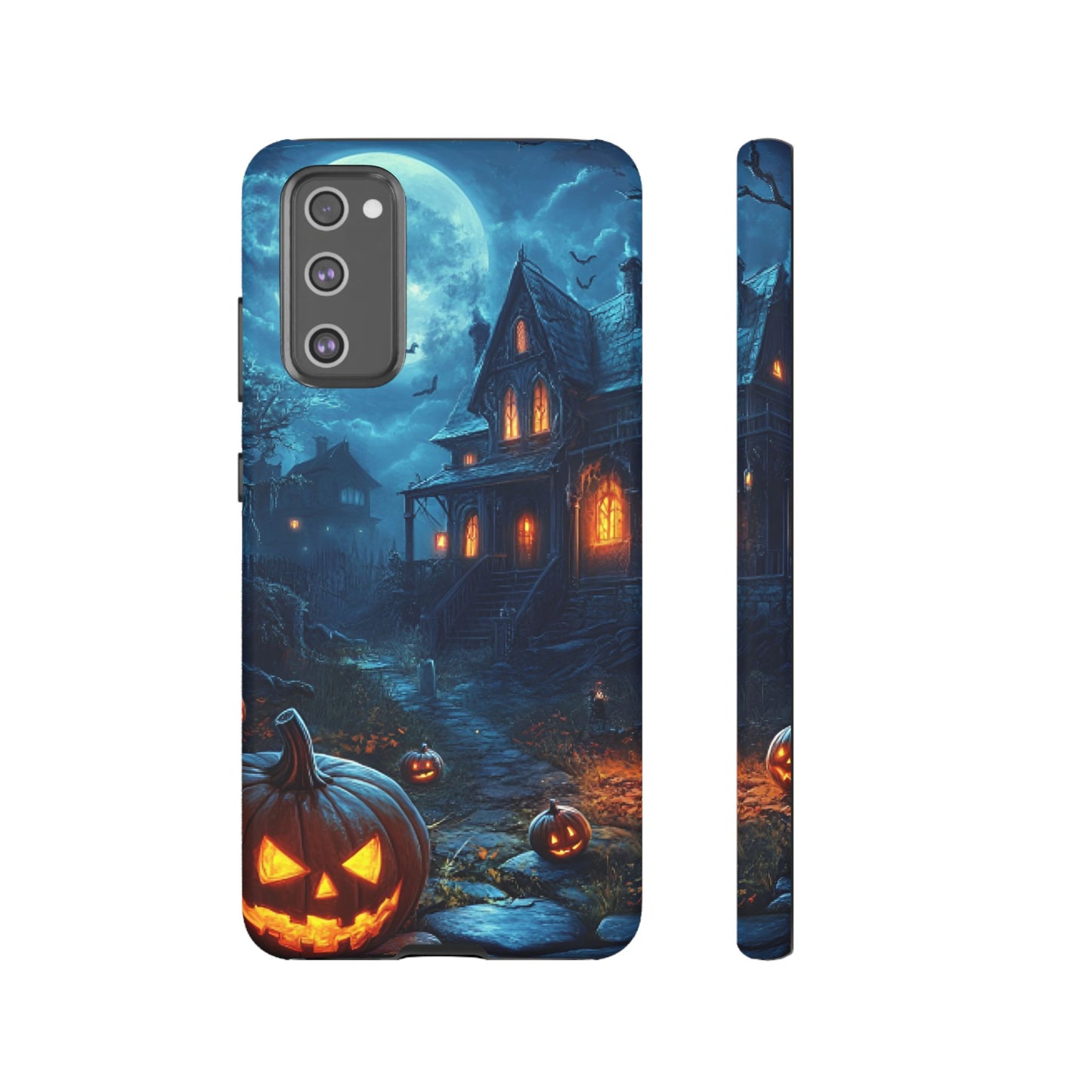 Halloween Haunted  House Phone Case - Spooky & Scary Phone Cases for iPhone 16 15 14 13 12 11, Samsung Galaxy & Google Pixel