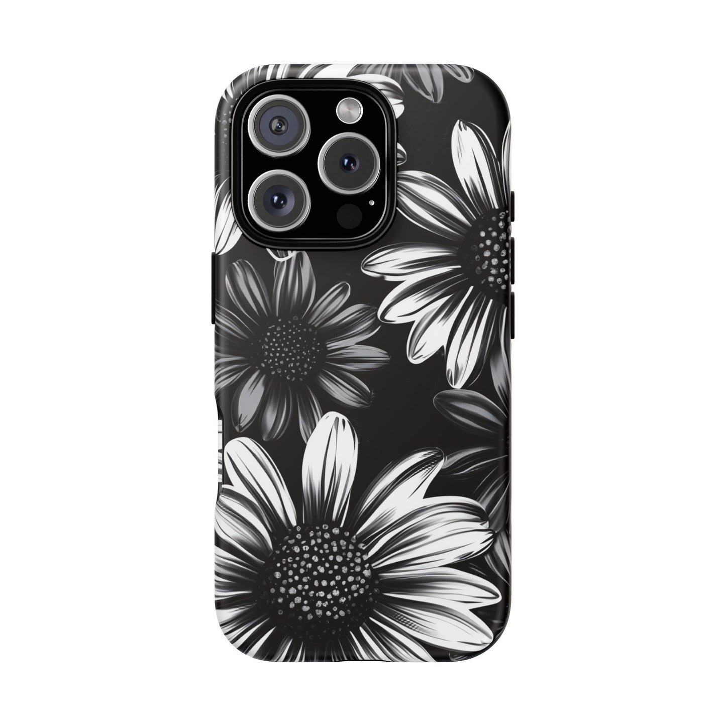 Daisy Phone Case - Dark Gothic Flower Phone Cases for iPhone 16 15 14 13 12 11, Samsung Galaxy & Google Pixel