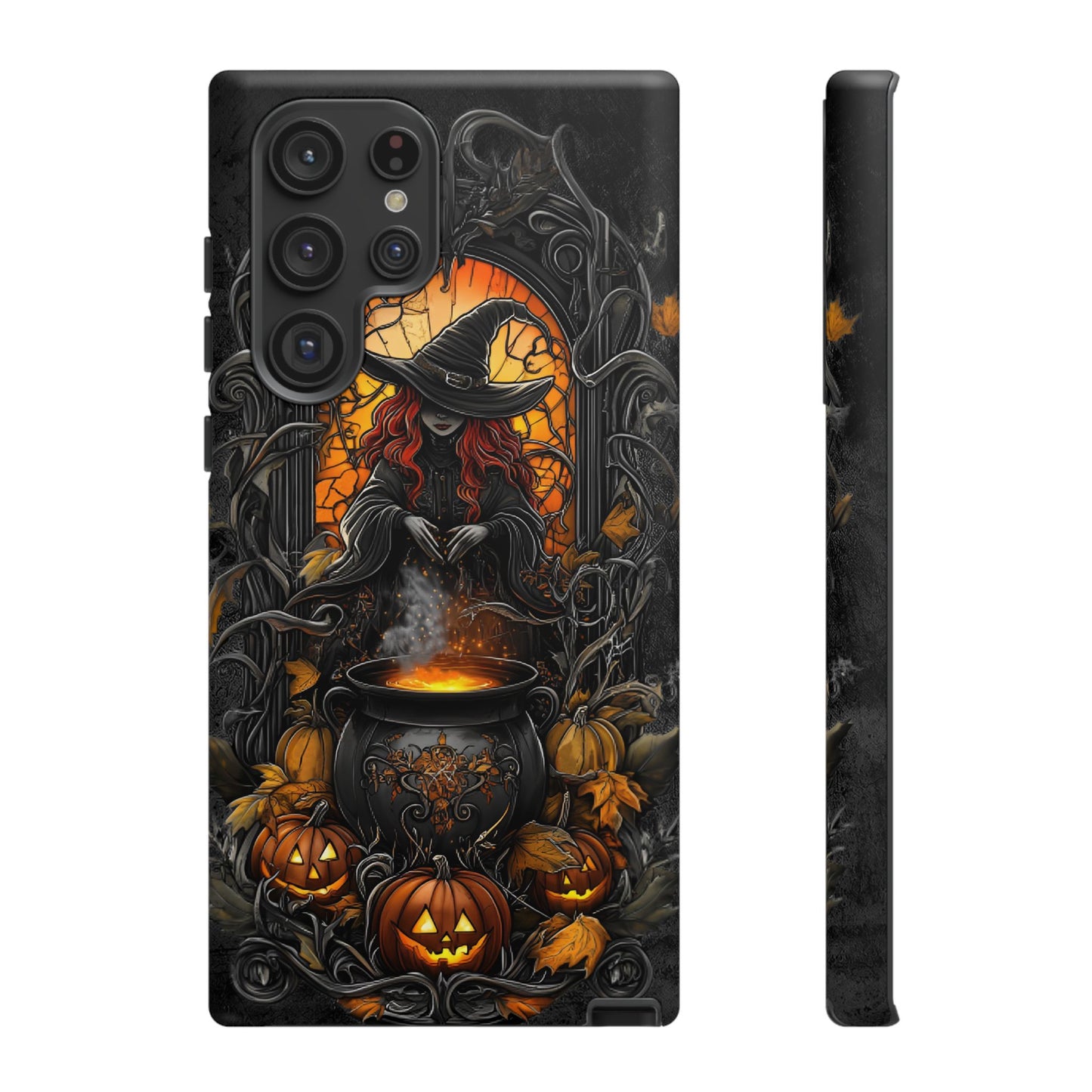 Halloween Witch Phone Case - Magic Witchy Phone Cases for iPhone 16 15 14 13 12 11, Samsung Galaxy & Google Pixel