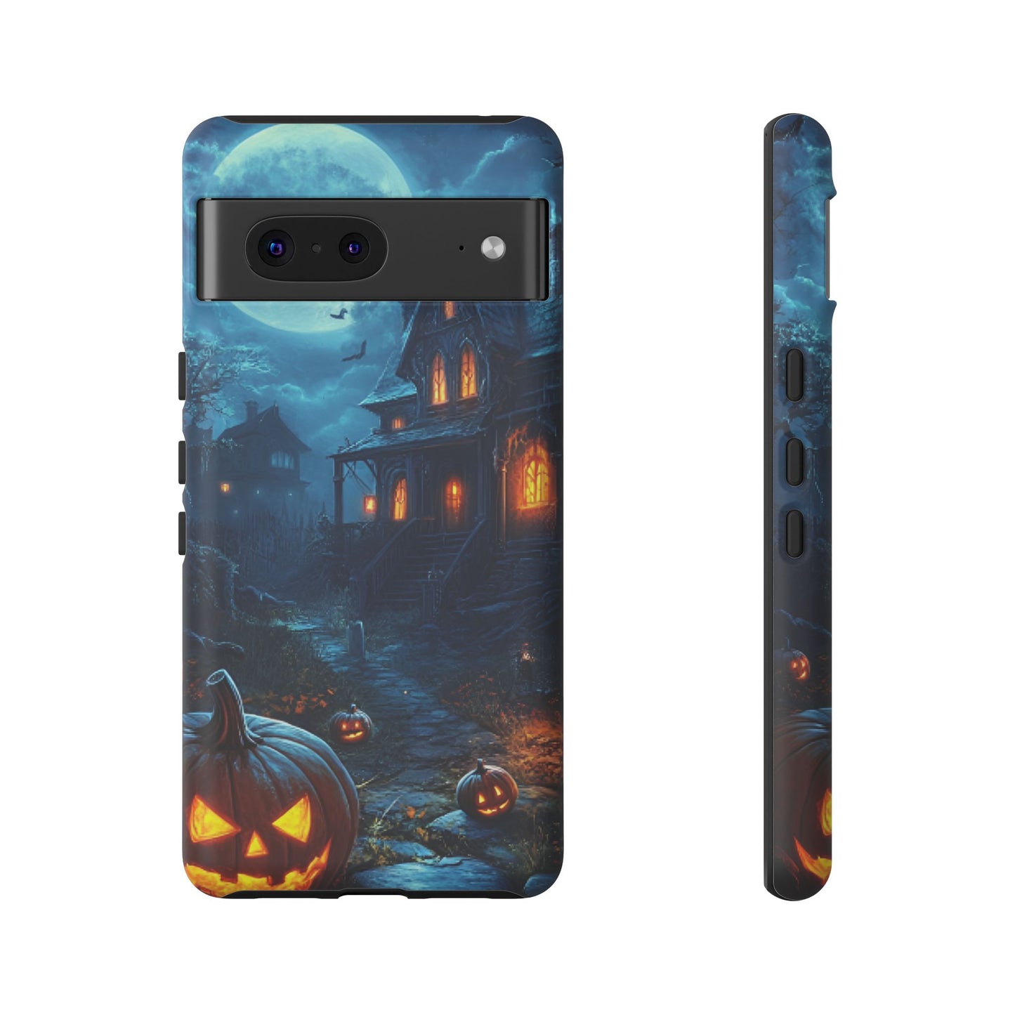 Halloween Haunted  House Phone Case - Spooky & Scary Phone Cases for iPhone 16 15 14 13 12 11, Samsung Galaxy & Google Pixel