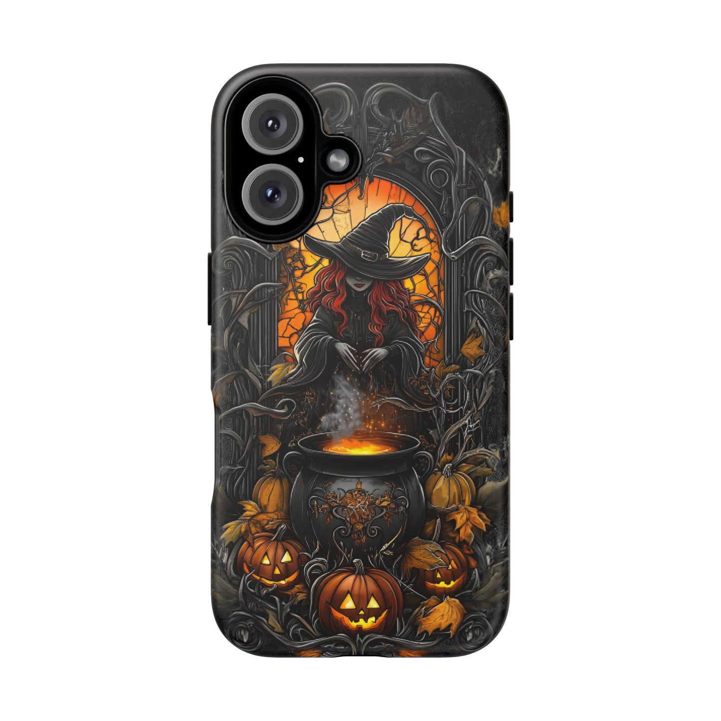 Halloween Witch Phone Case - Magic Witchy Phone Cases for iPhone 16 15 14 13 12 11, Samsung Galaxy & Google Pixel