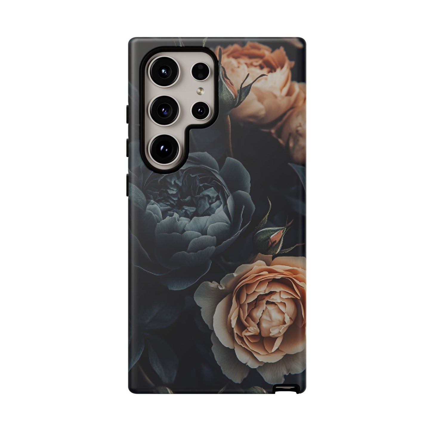 Floral Dark Academia Phone Case - Victorian Goth Phone Cases for iPhone 16 15 14 13 12 11, Samsung Galaxy & Google Pixel