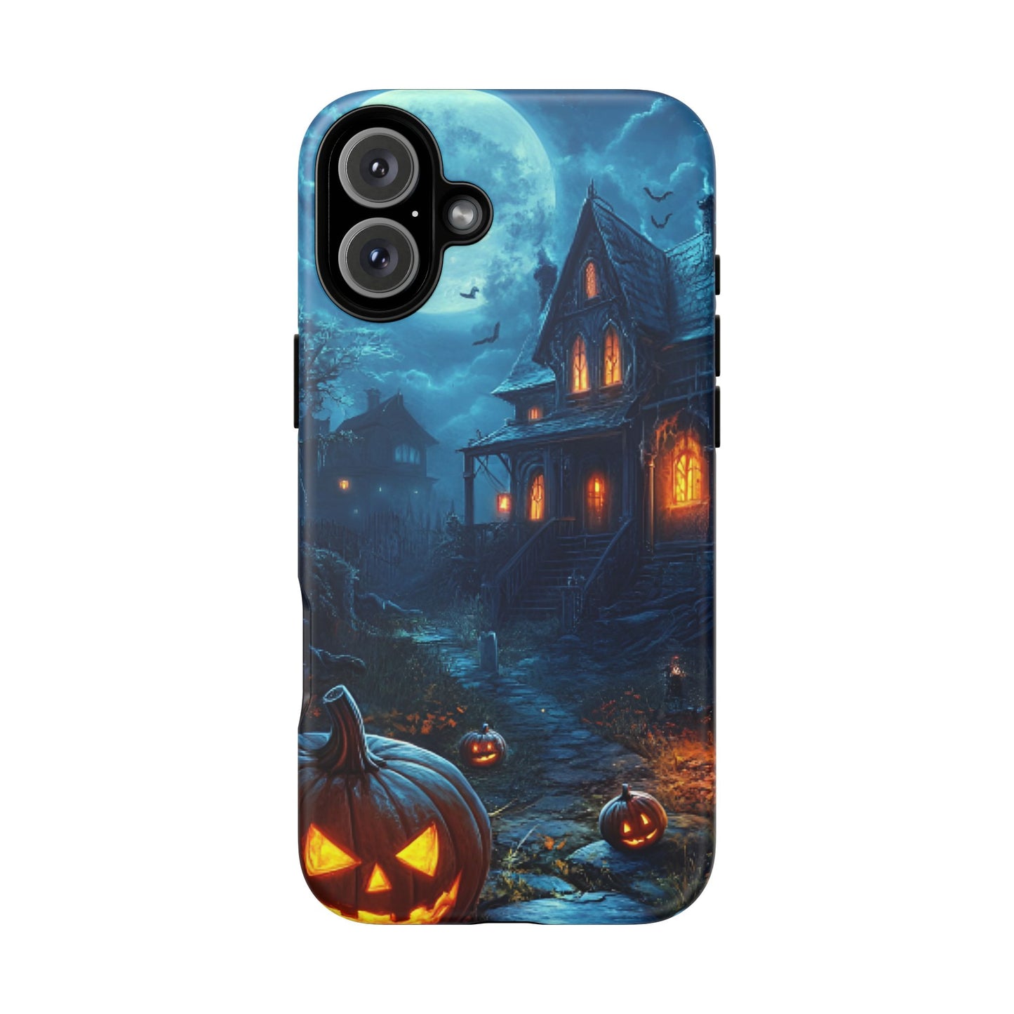 Halloween Haunted  House Phone Case - Spooky & Scary Phone Cases for iPhone 16 15 14 13 12 11, Samsung Galaxy & Google Pixel