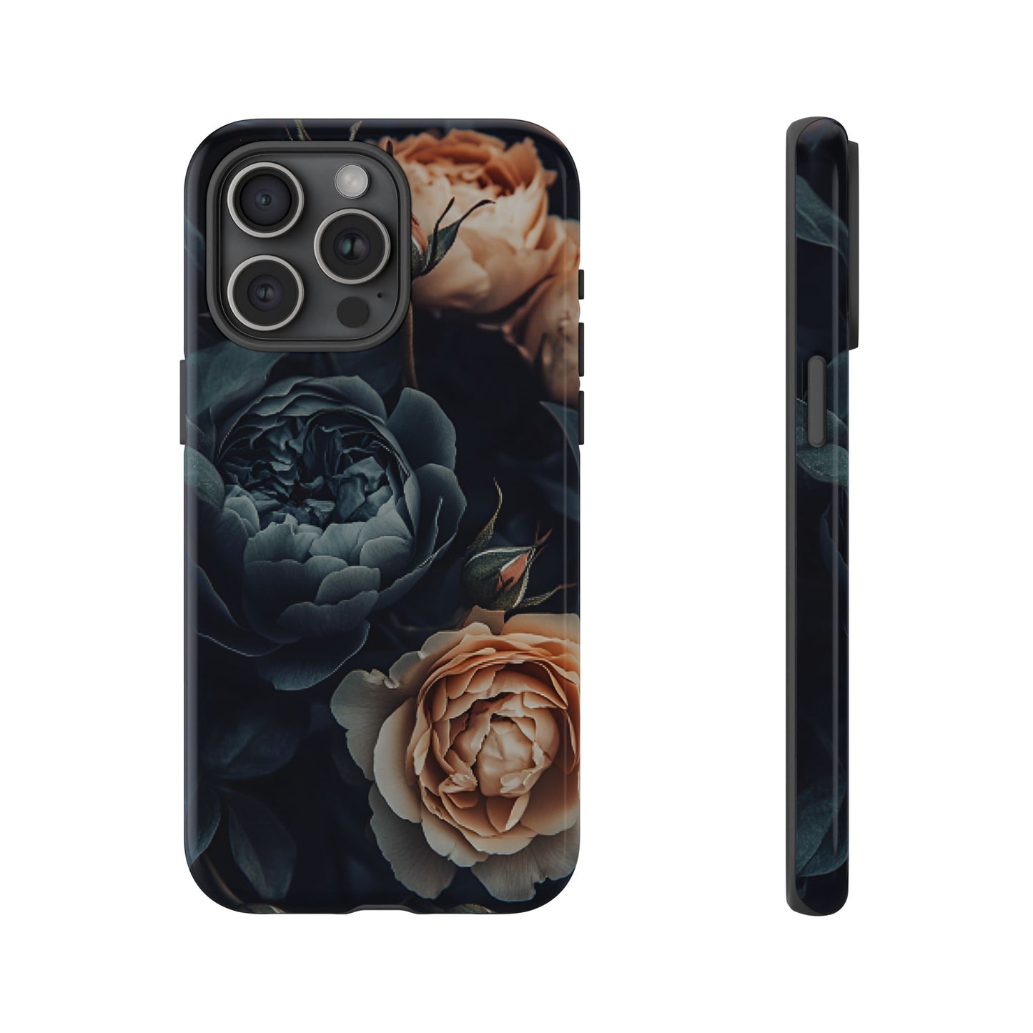 Floral Dark Academia Phone Case - Victorian Goth Phone Cases for iPhone 16 15 14 13 12 11, Samsung Galaxy & Google Pixel