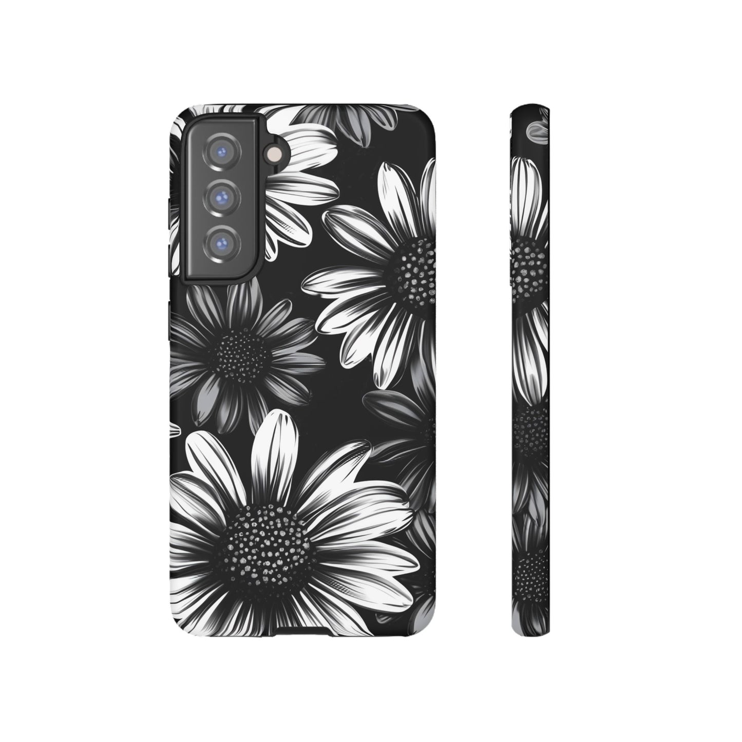 Daisy Phone Case - Dark Gothic Flower Phone Cases - iPhone 16 15 14 13 12 11, Samsung Galaxy & Google Pixel Phone Covers