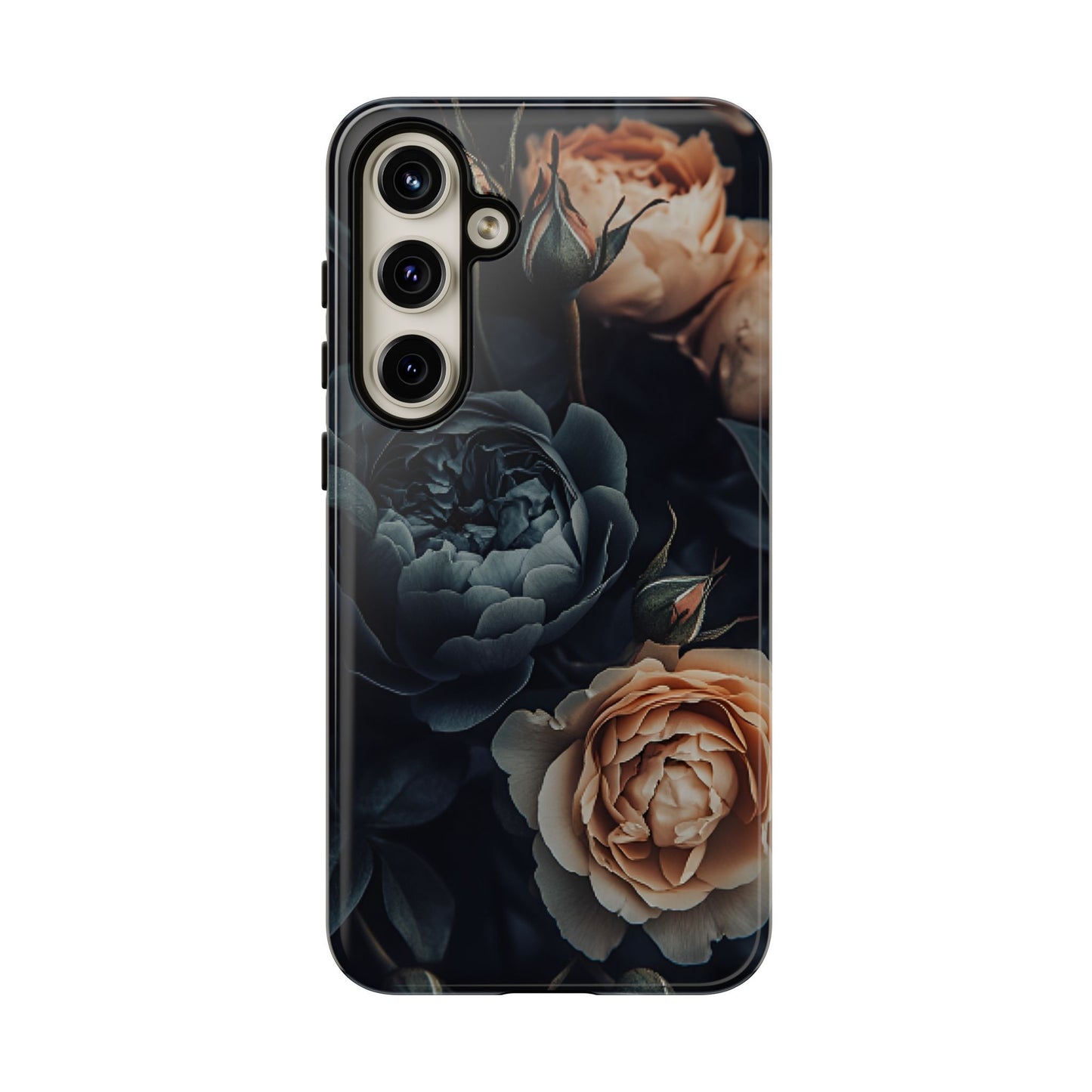 Floral Dark Academia Phone Case - Victorian Goth Phone Cases for iPhone 16 15 14 13 12 11, Samsung Galaxy & Google Pixel