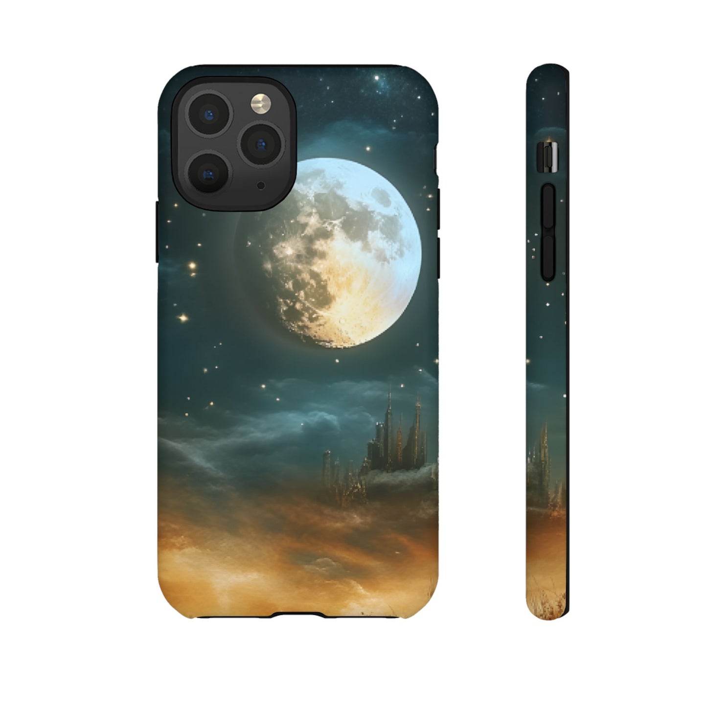 Space Phone Case - Planet and Stars in Fantasy World for iPhone 16 15 14 13 12 11, Samsung Galaxy & Google Pixel