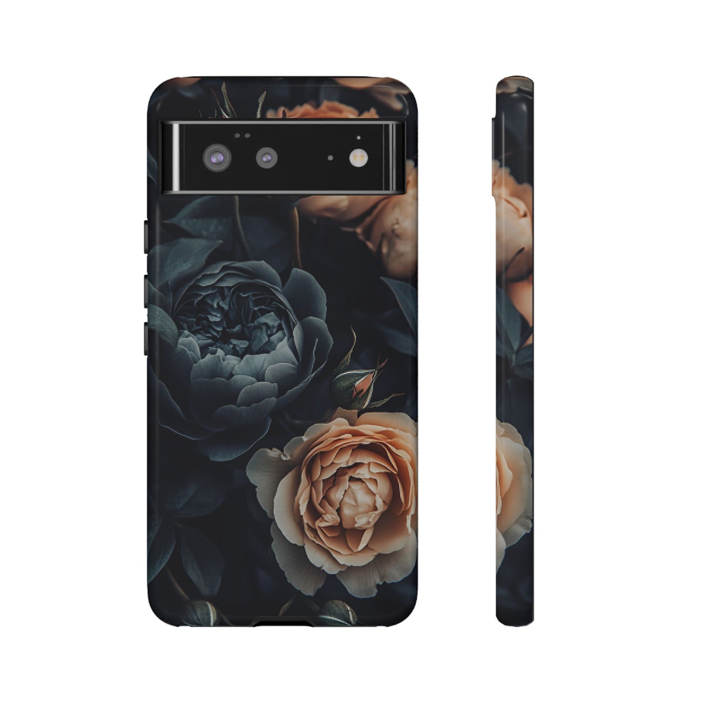 Floral Dark Academia Phone Case - Victorian Goth Phone Cases for iPhone 16 15 14 13 12 11, Samsung Galaxy & Google Pixel