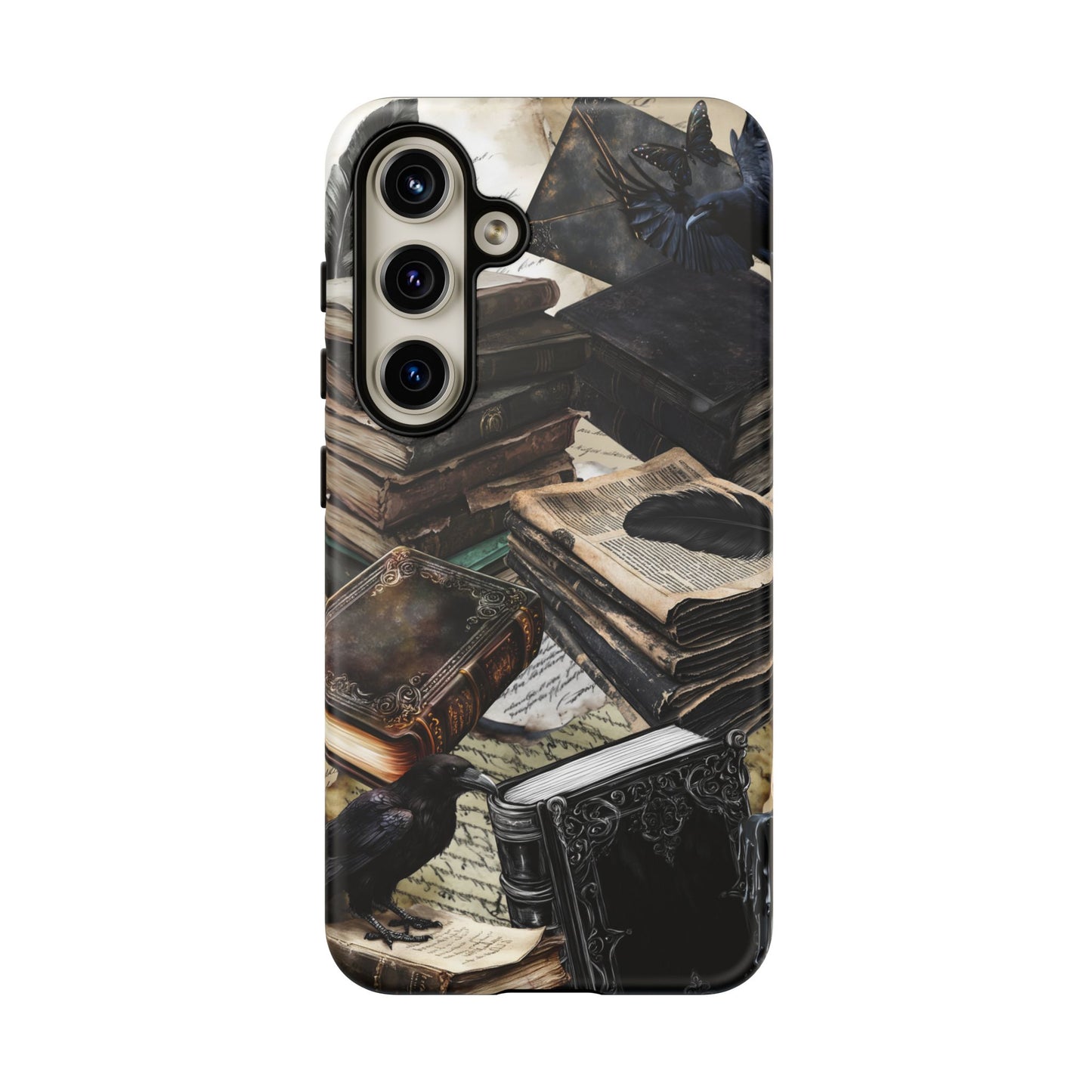 Dark Academia Collage Phone Case - iPhone 16 15 14 13 12 11, Samsung Galaxy & Google Pixel Phone Covers