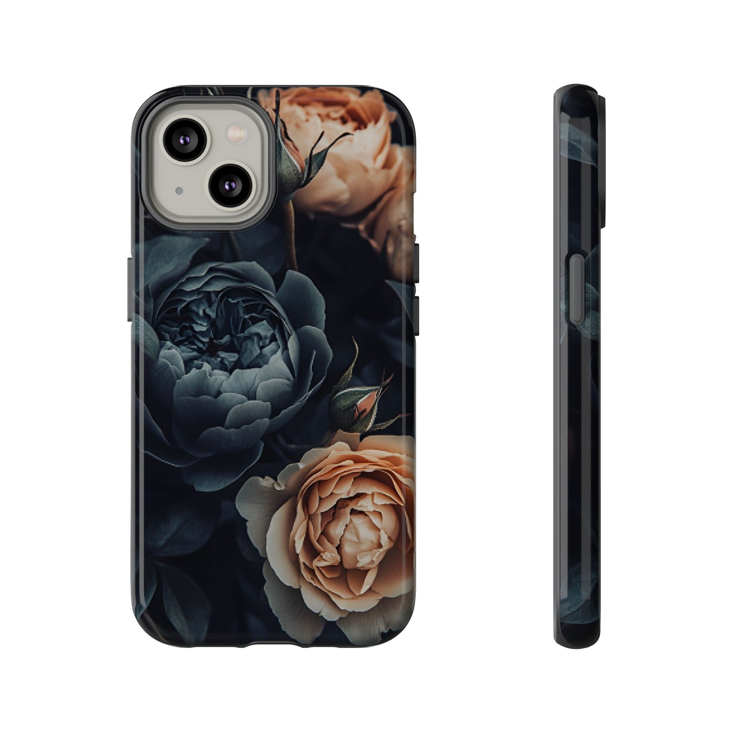 Floral Dark Academia Phone Case - Victorian Goth Phone Cases - iPhone 16 15 14 13 12 11, Samsung Galaxy & Google Pixel Phone Covers