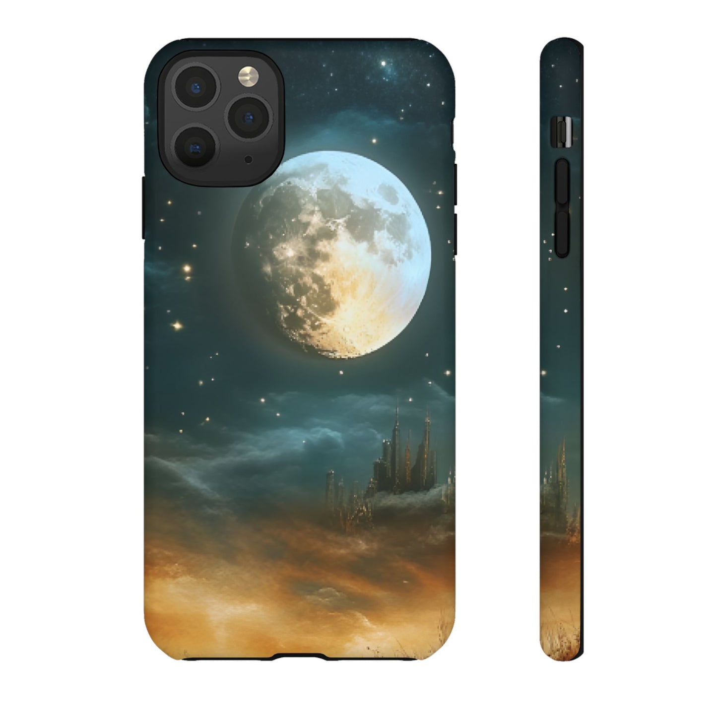 Space Phone Case - Planet and Stars in Fantasy World for iPhone 16 15 14 13 12 11, Samsung Galaxy & Google Pixel