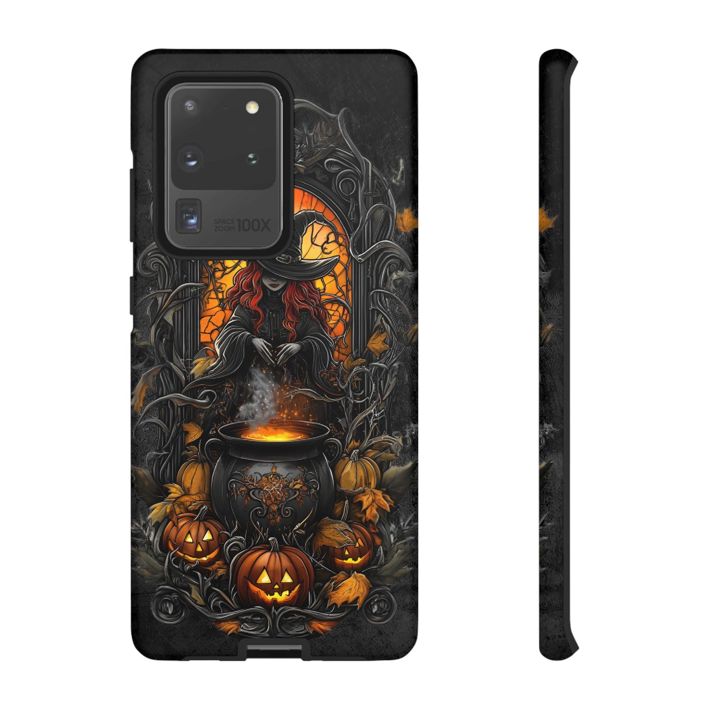 Halloween Witch Phone Case - Magic Witchy Phone Cases for iPhone 16 15 14 13 12 11, Samsung Galaxy & Google Pixel