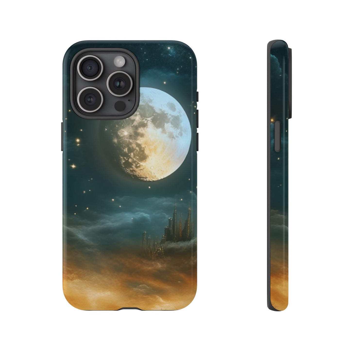 Space Phone Case - Planet and Stars in Fantasy World for iPhone 16 15 14 13 12 11, Samsung Galaxy & Google Pixel