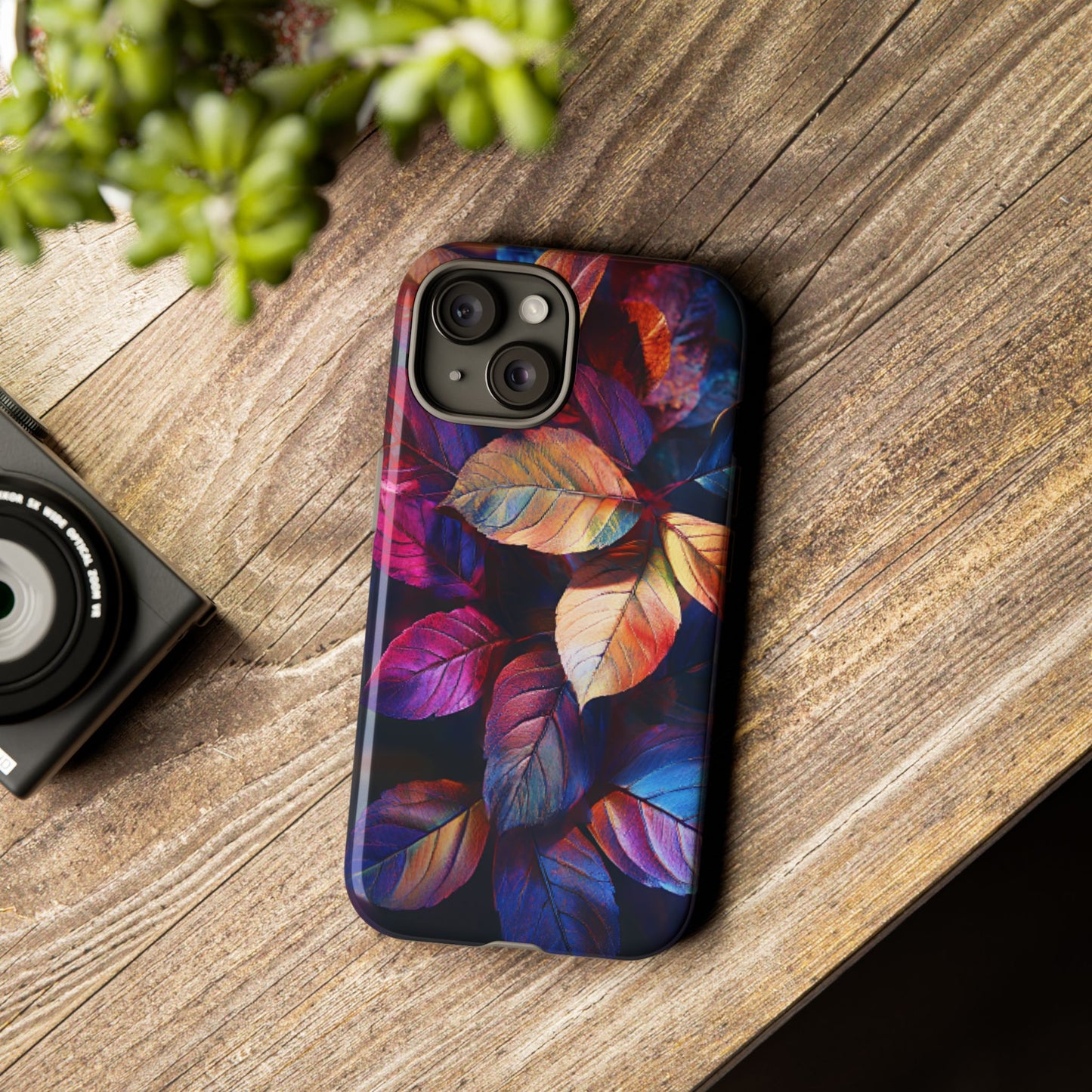 Autumn Leaf Phone Case for iPhone 16 15 14 13 12 11, Samsung Galaxy & Google Pixel