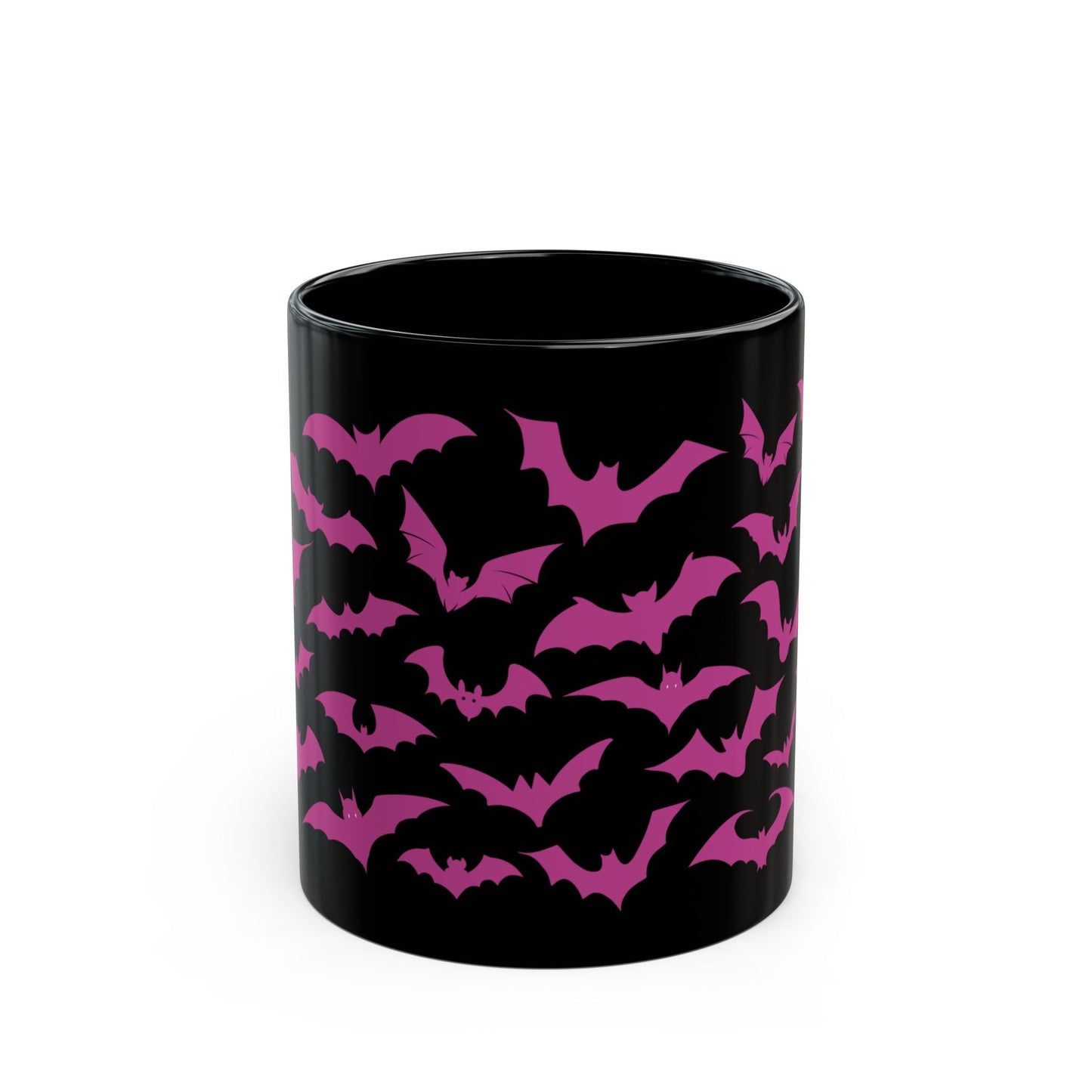 Bat Mug - Pink Bats Halloween Mug - Boo and Bewear