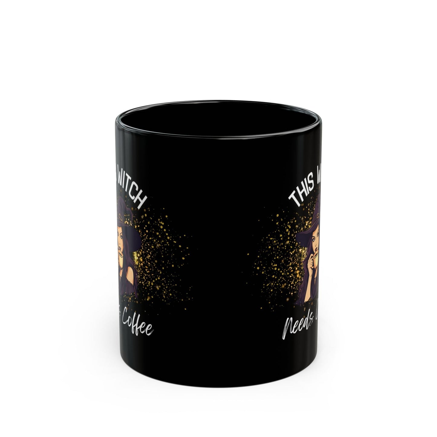 Witch Mug for Coffee Lovers - This Witch Needs Coffee - Boo and Bewear