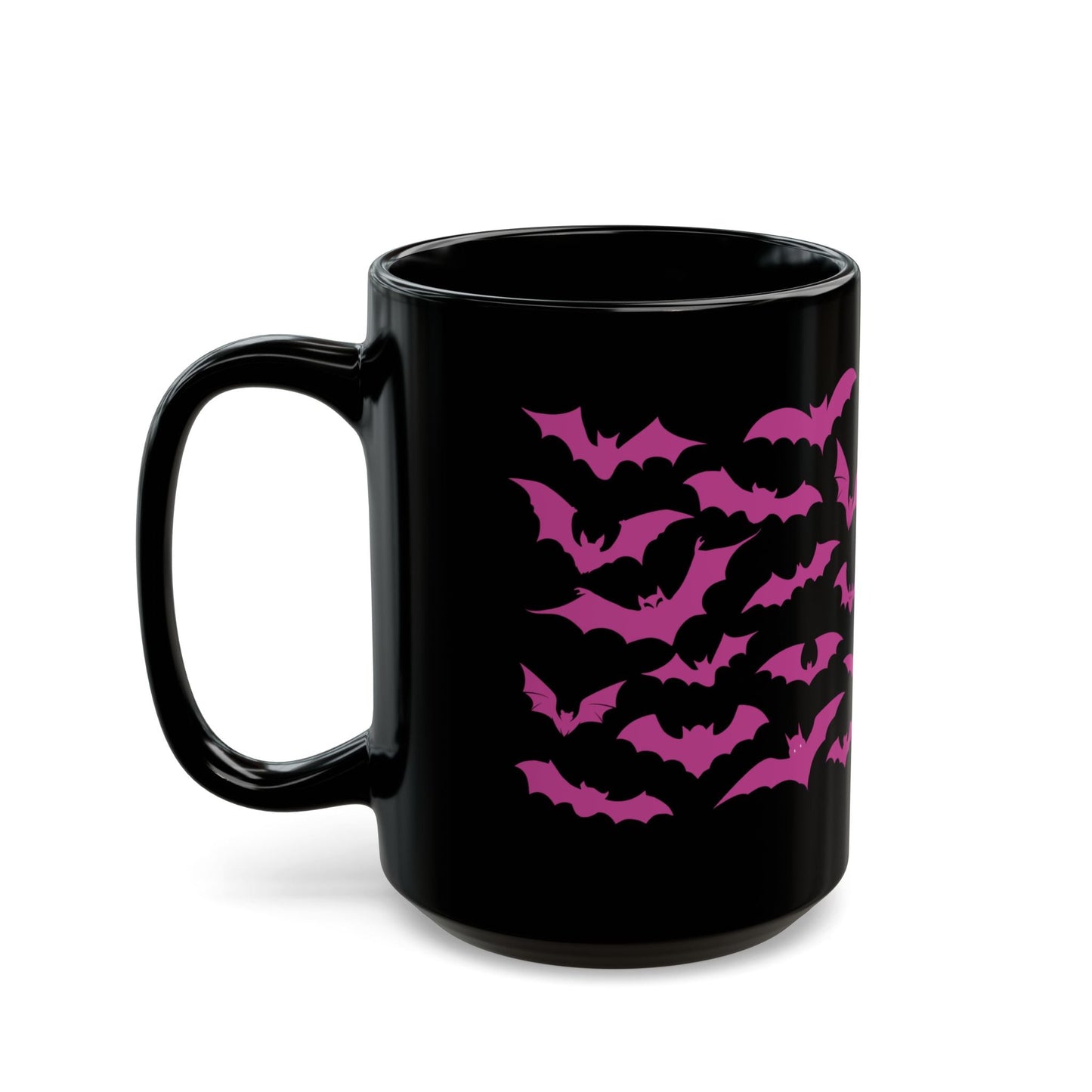 Bat Mug - Pink Bats Halloween Mug - Boo and Bewear