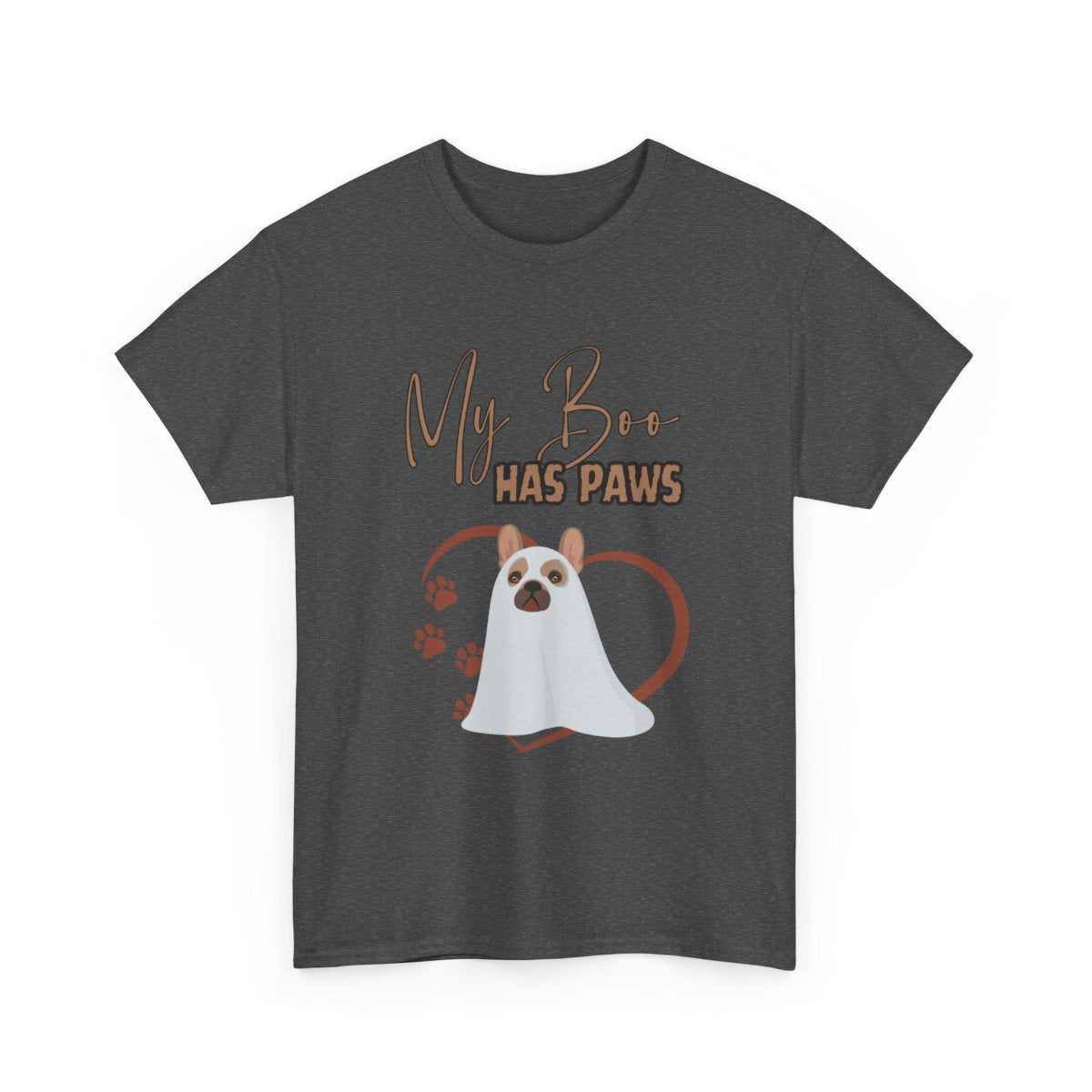 Cute Ghost Dog T-Shirt - My Boo Has Paws - Best Friend Shirt - Boo and Bewear