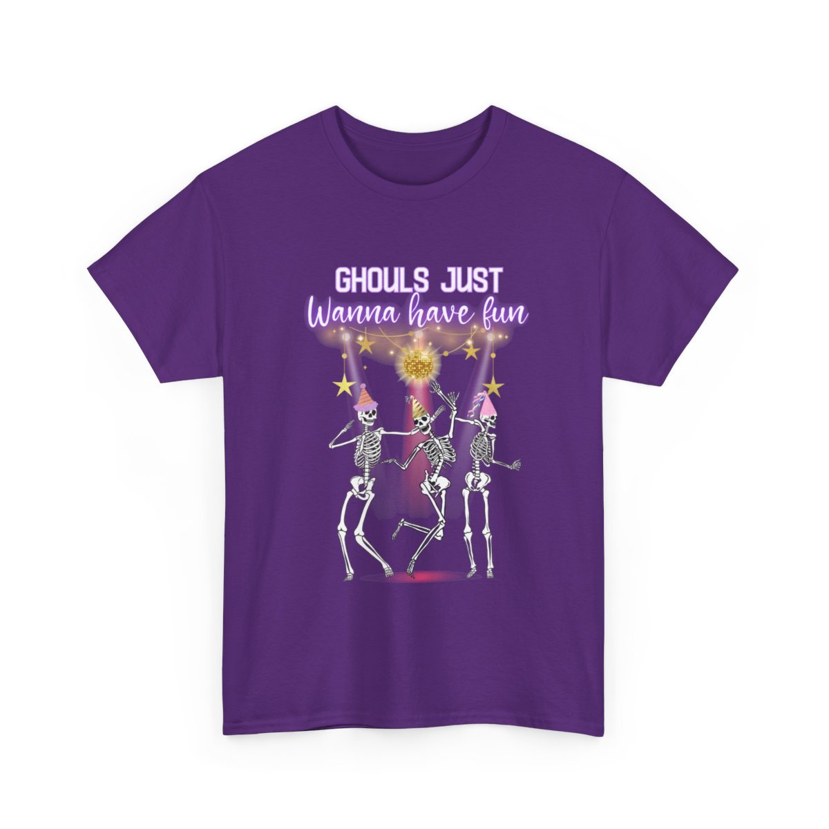 Dancing Skeletons T-Shirt - Ghouls Just Wanna Have Fun - Boo and Bewear