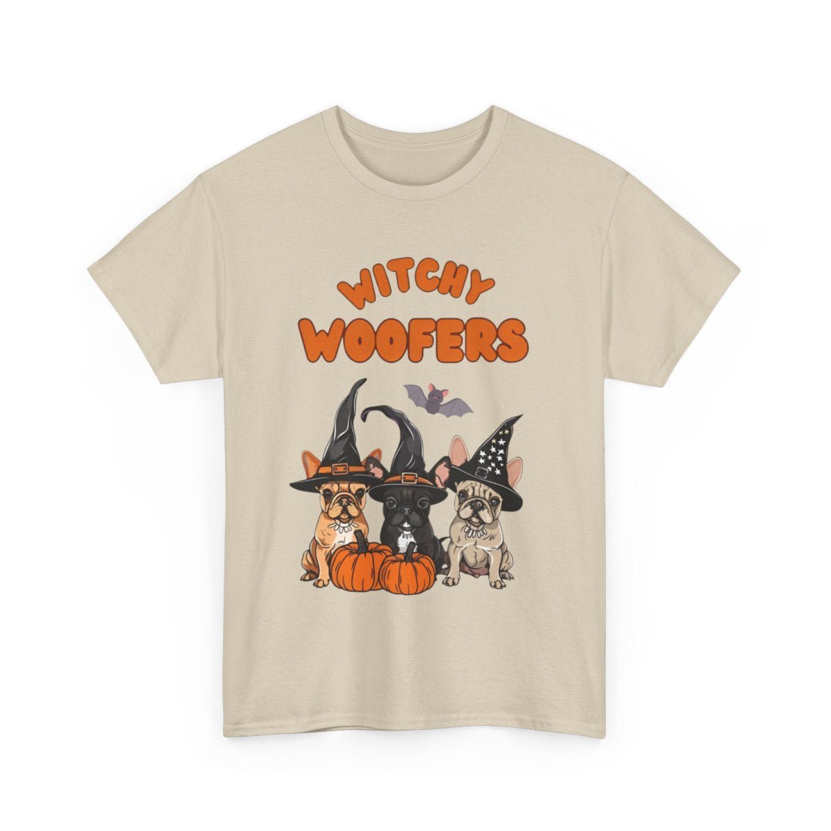 French Bulldog Halloween Dog T-Shirt - Witchy Woofers - Boo and Bewear