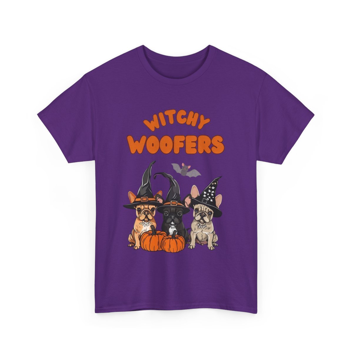 French Bulldog Halloween Dog T-Shirt - Witchy Woofers - Boo and Bewear