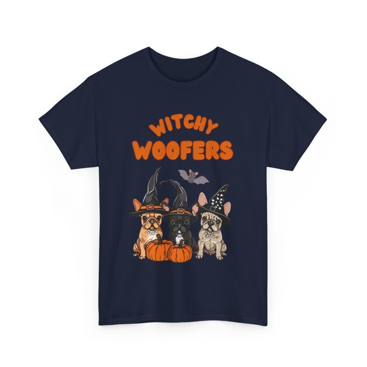 French Bulldog Halloween Dog T-Shirt - Witchy Woofers - Boo and Bewear