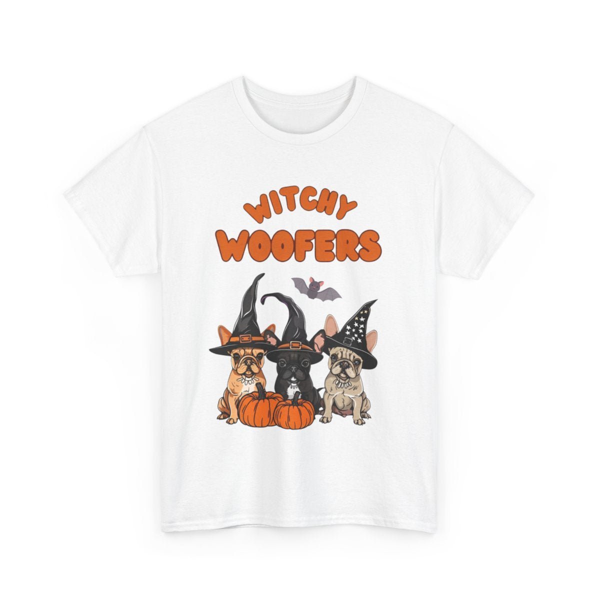 French Bulldog Halloween Dog T-Shirt - Witchy Woofers - Boo and Bewear