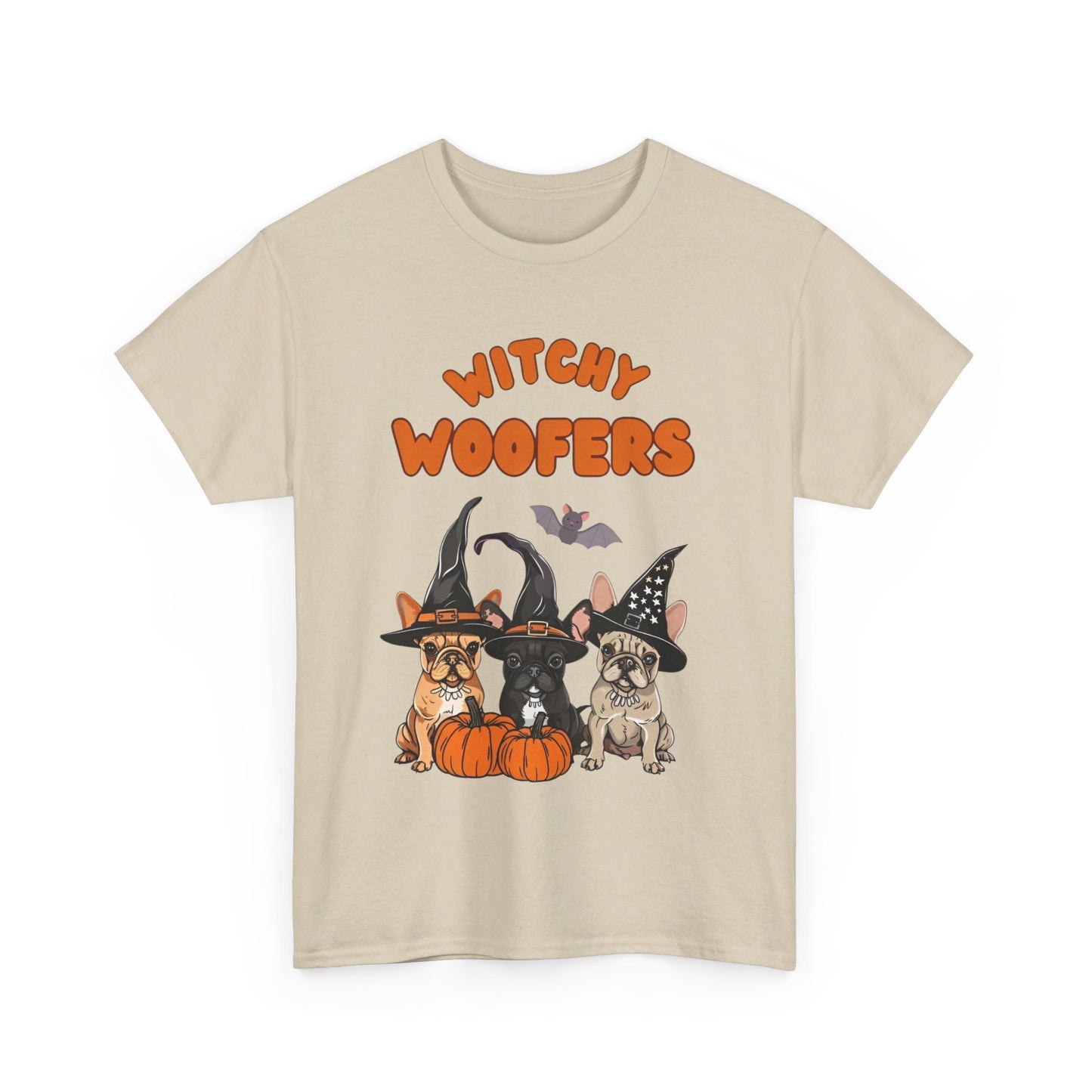 French Bulldog Halloween Dog T-Shirt - Witchy Woofers - Boo and Bewear