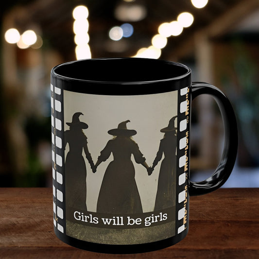 Halloween Witch Mug - Girls Will Be Girls - Boo and Bewear