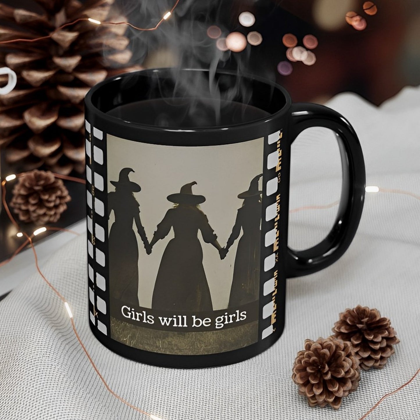 Halloween Witch Mug - Girls Will Be Girls - Boo and Bewear