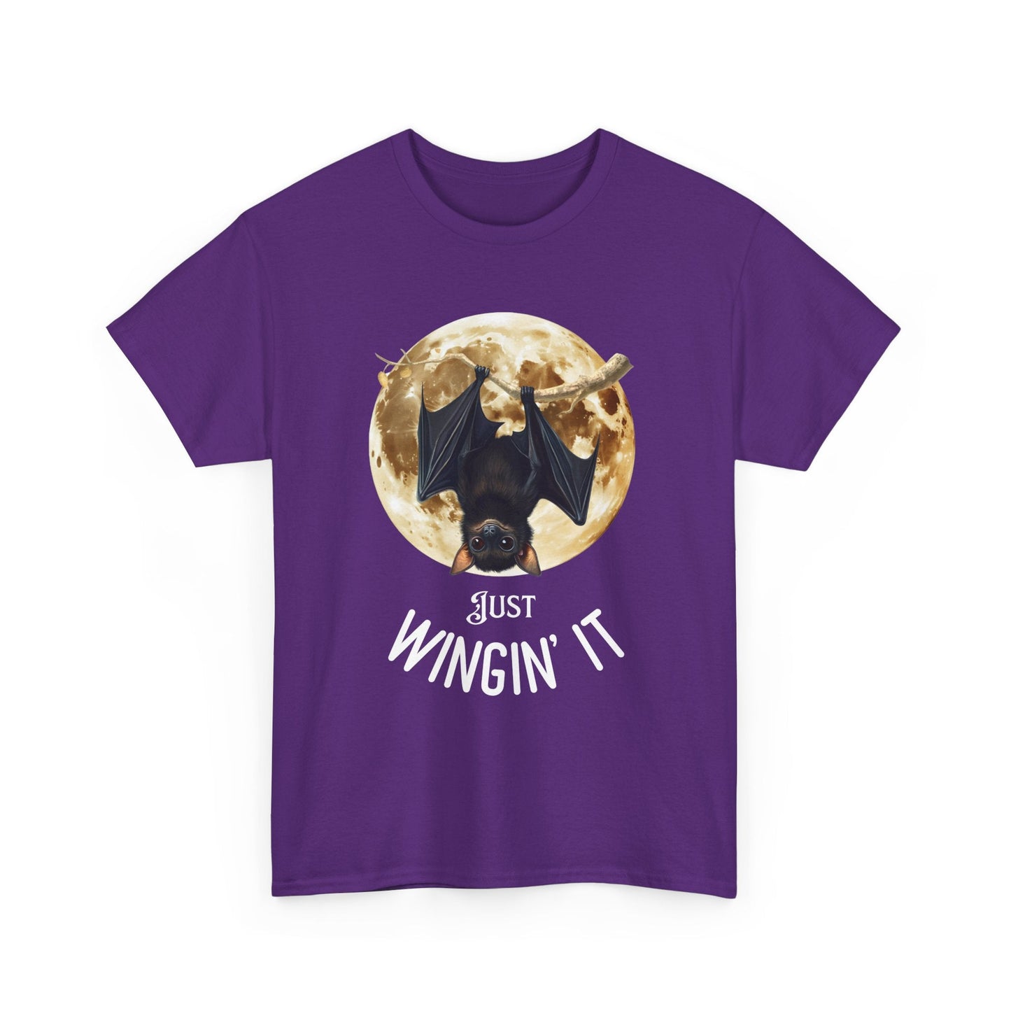 Hanging Bat T-Shirt - Just Wingin' it - Boo and Bewear