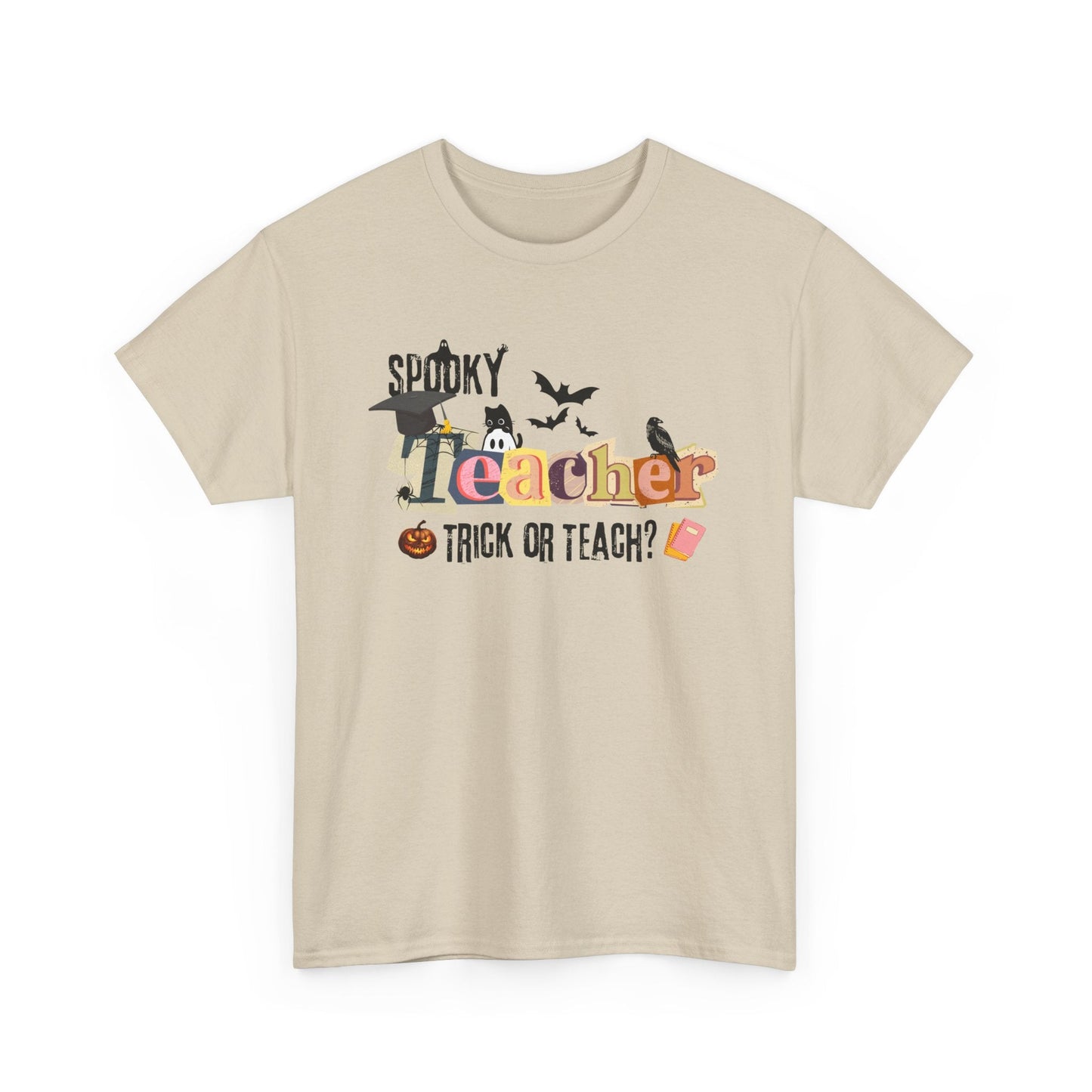 Spooky Teacher T-Shirt for Halloween - Trick or Teach? - Boo and Bewear